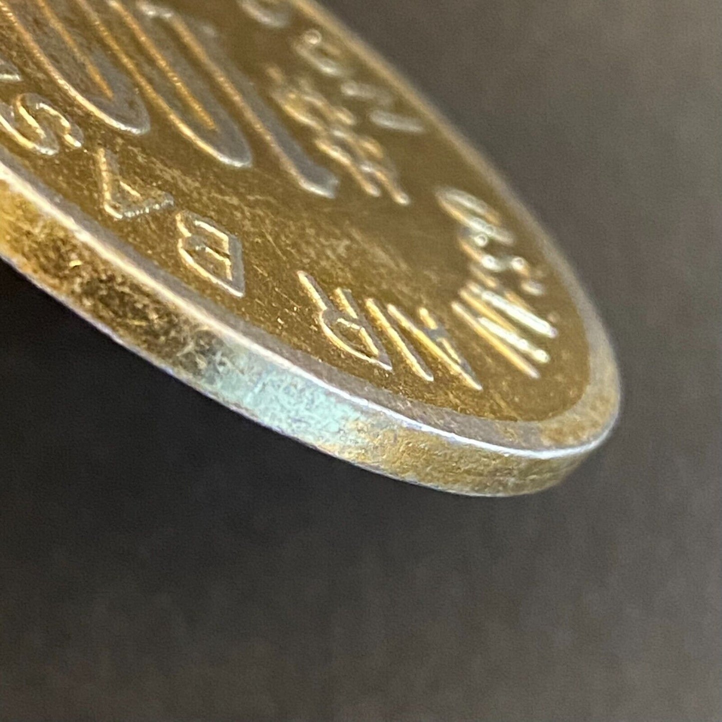 Korea Osan Air Base NCO Open Mess $1.00 (Gold) Alum. Military Token 40mm Scarce