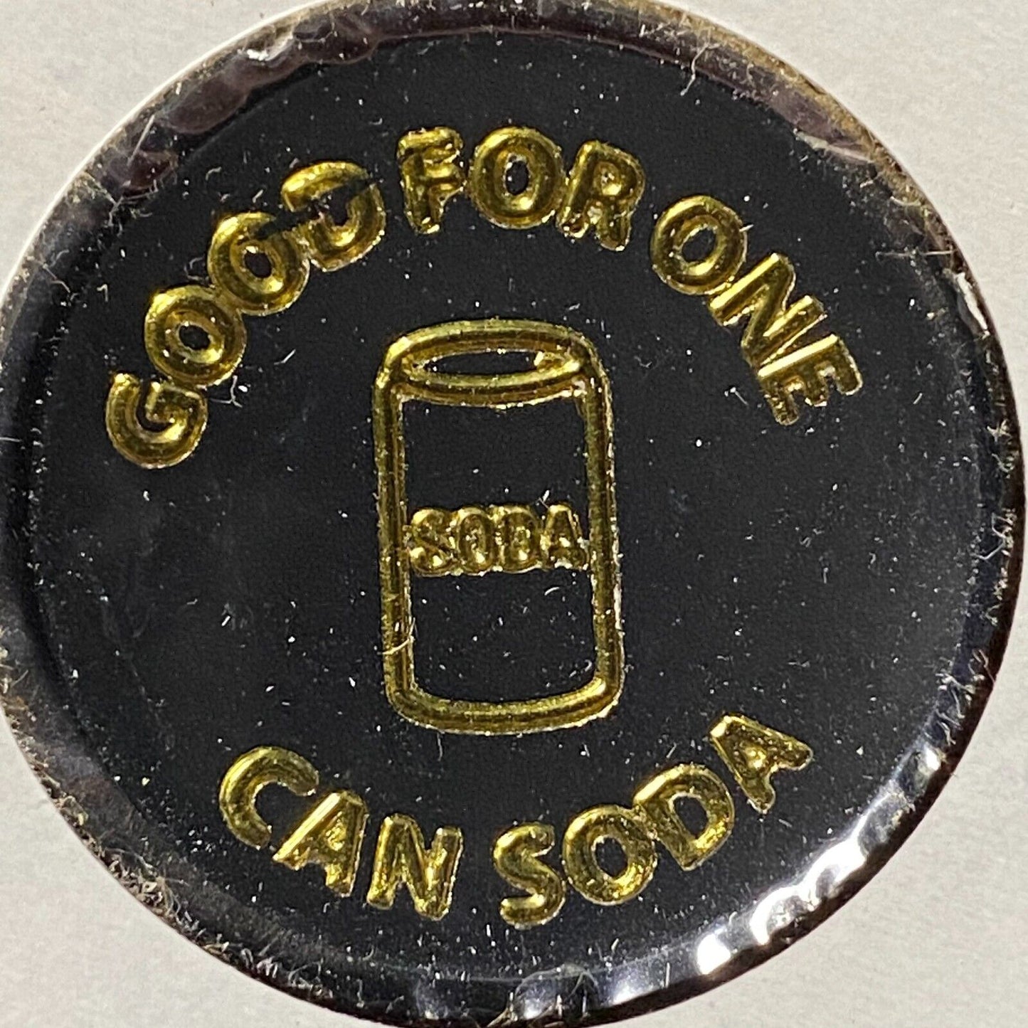 Brockway, PA VFW Post 7252 Plastic Drink Token G/F One Can Soda