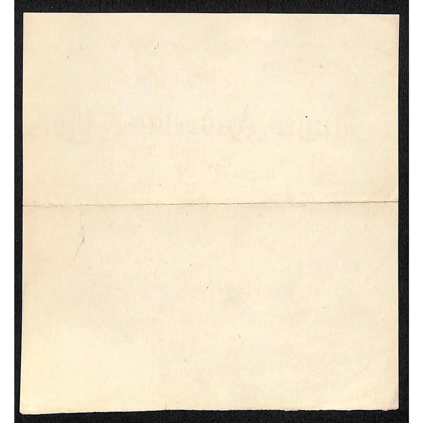 Dages, Andrews & Co. Rubbers 1903 Statement Whiteleather* N. Georgetown , OH