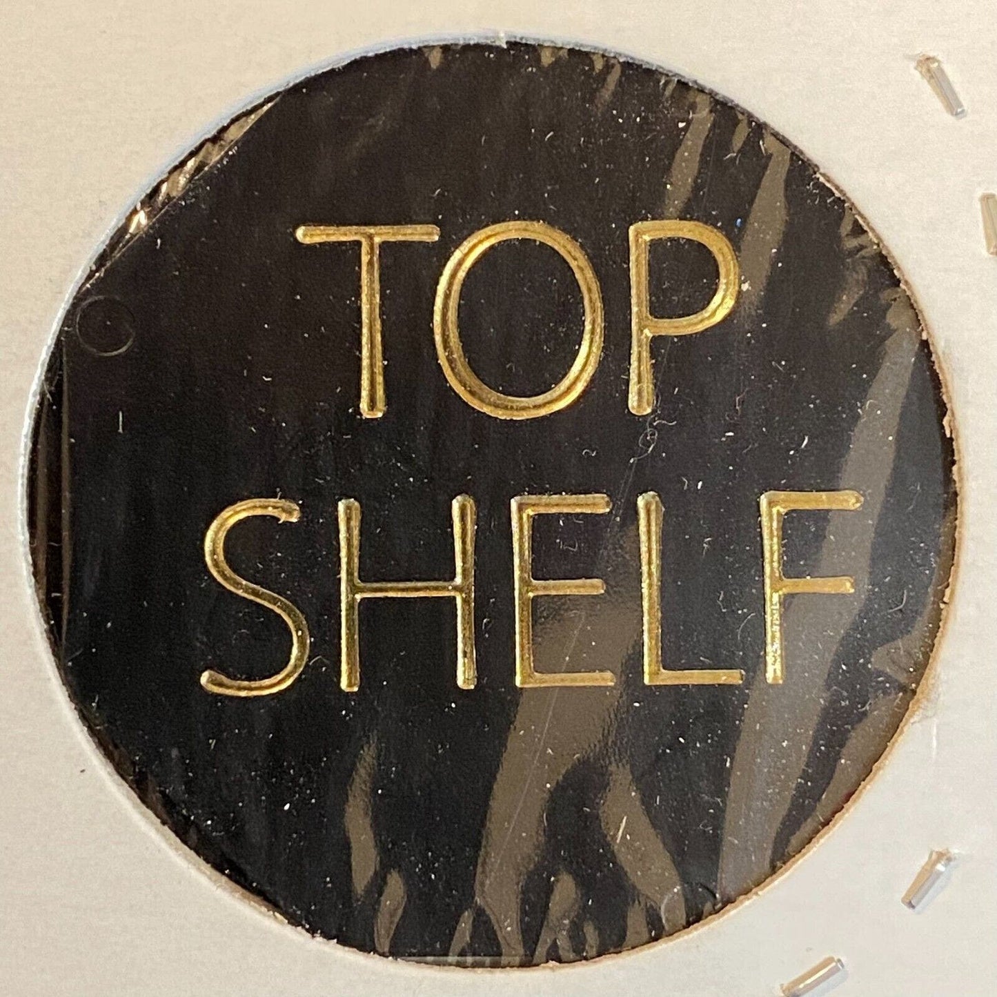 Lyndora, PA American Legion 778 c1980's Hexagon Plastic Drink Token "Top Shelf"