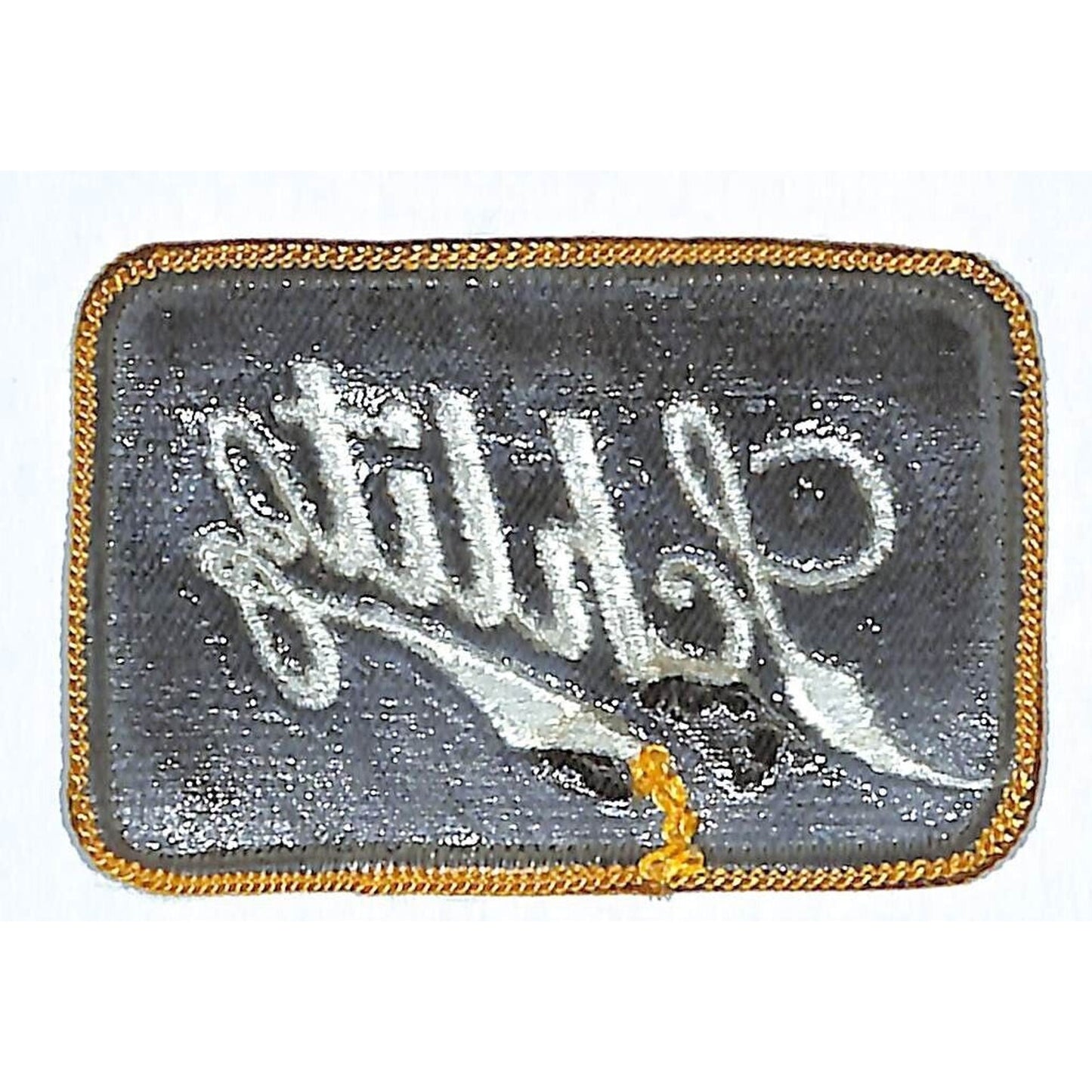 Schlitz Patch Embroidered Vintage 1 7/8" x 2 7/8" c1975-85