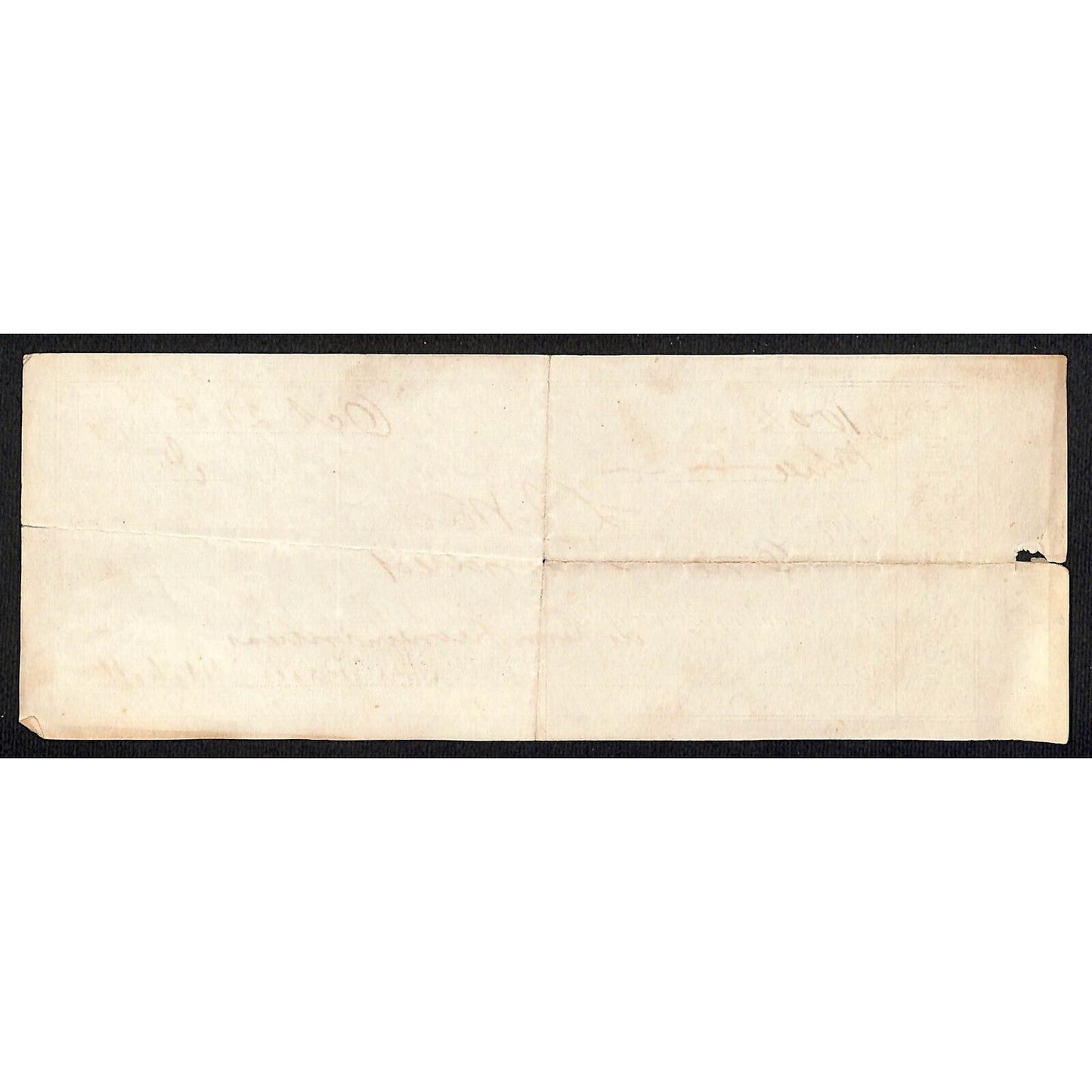 1874 Banking House of R.A. Packard Greenfield, MASS $100 Promissory Note