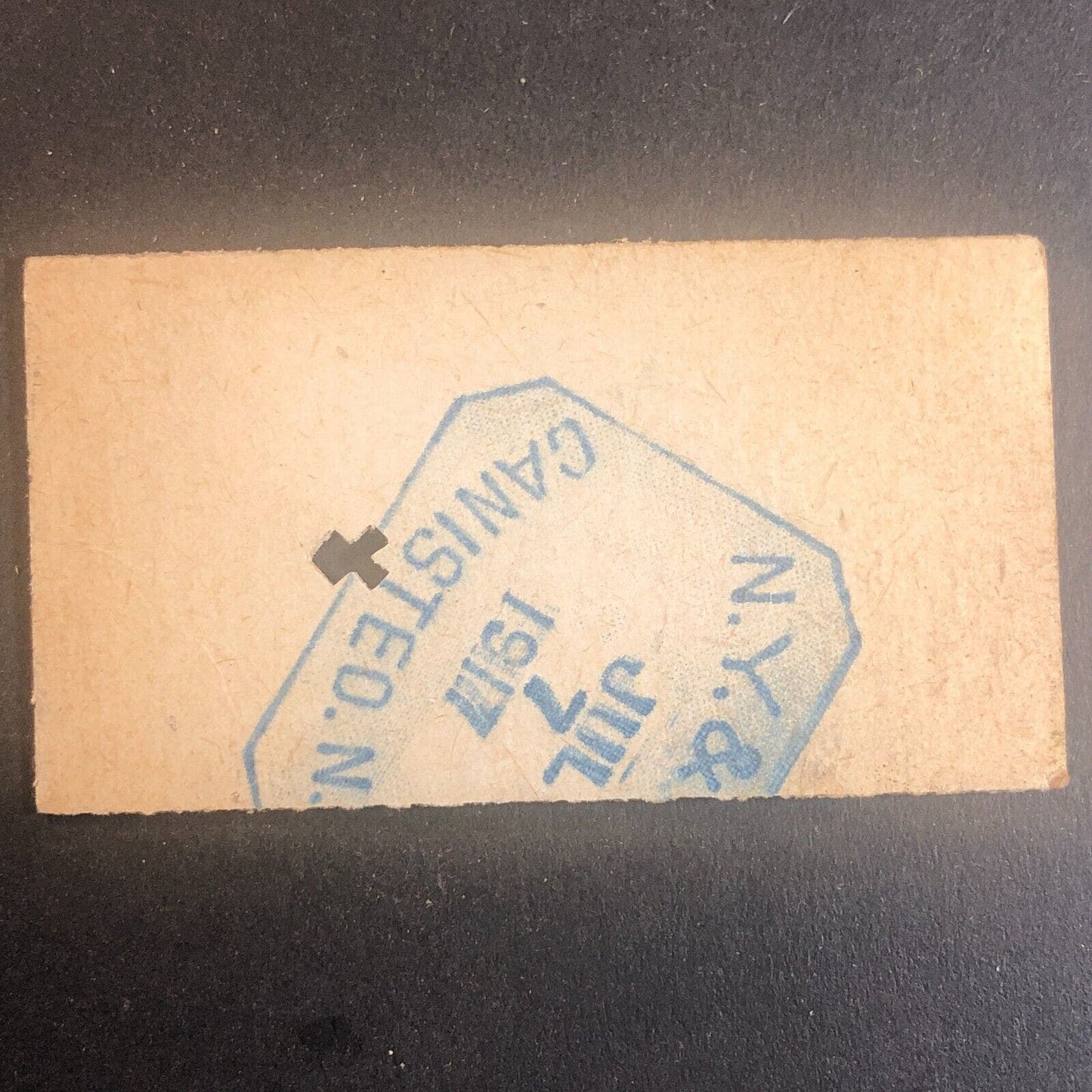 New York & Pennsylvania Railroad July 7 1917 Rexville, NY Ticket #30212