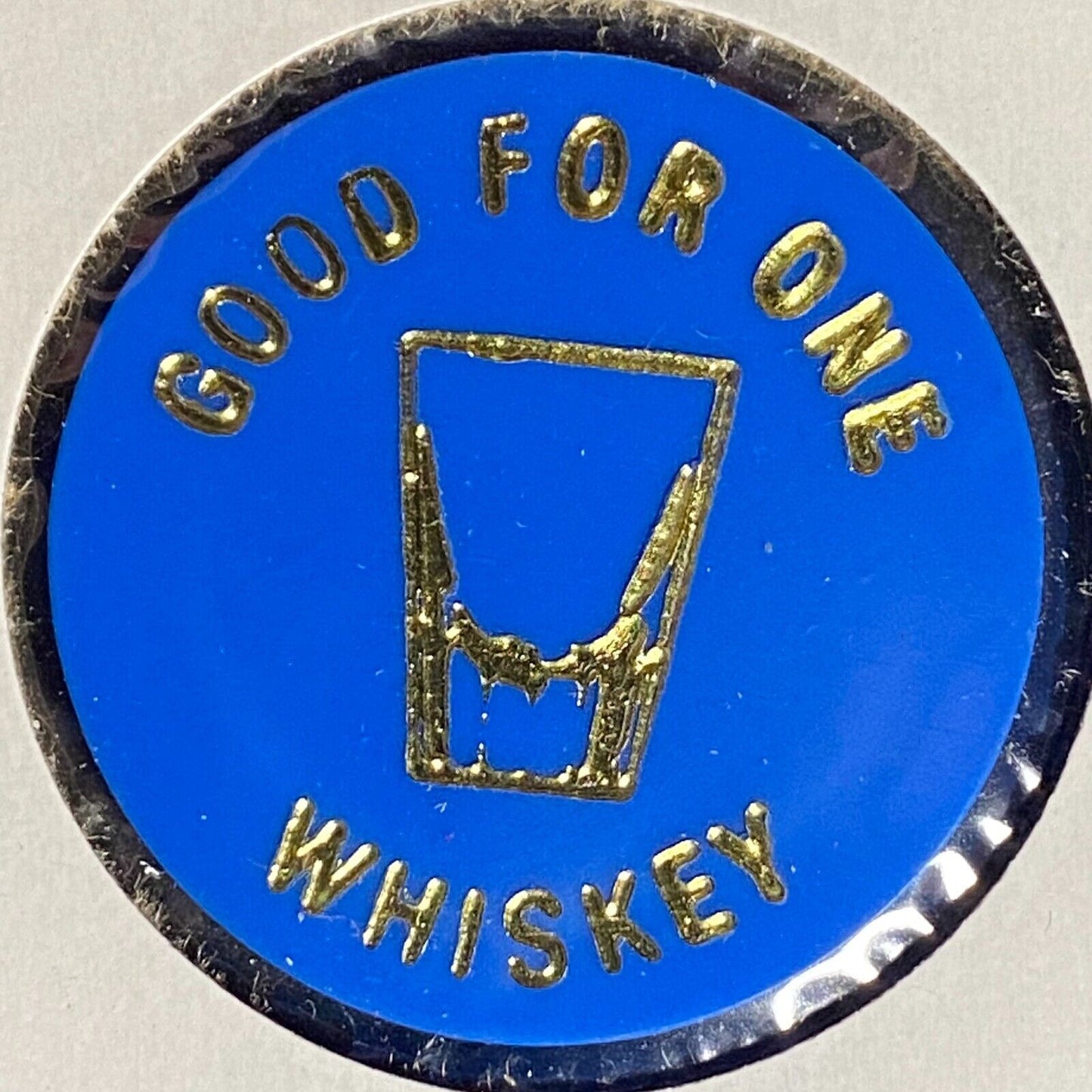 Castanea, PA Castanea Firemen's Social Club Plastic Token G/F One Whiskey