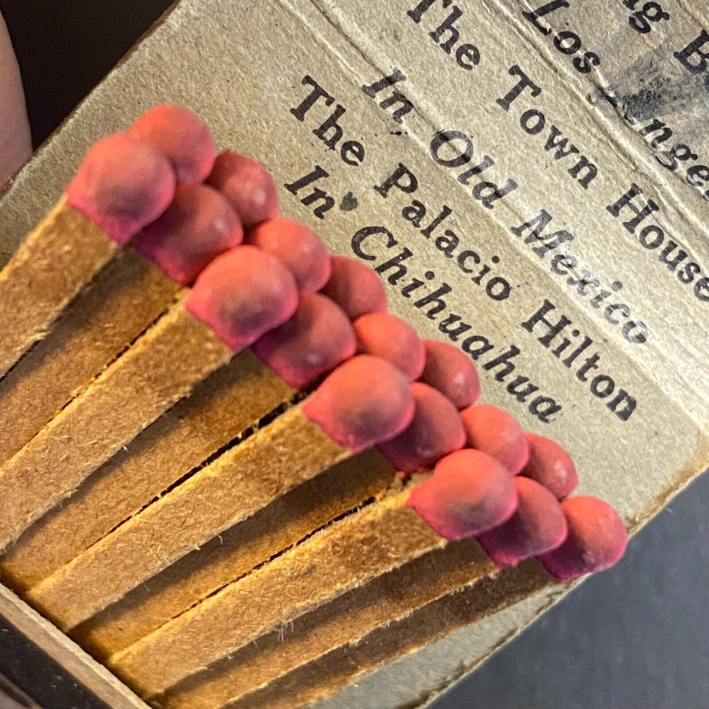 Hilton Hotels in Texas c1940s Mostly Full (-3) Matchbook Scarce