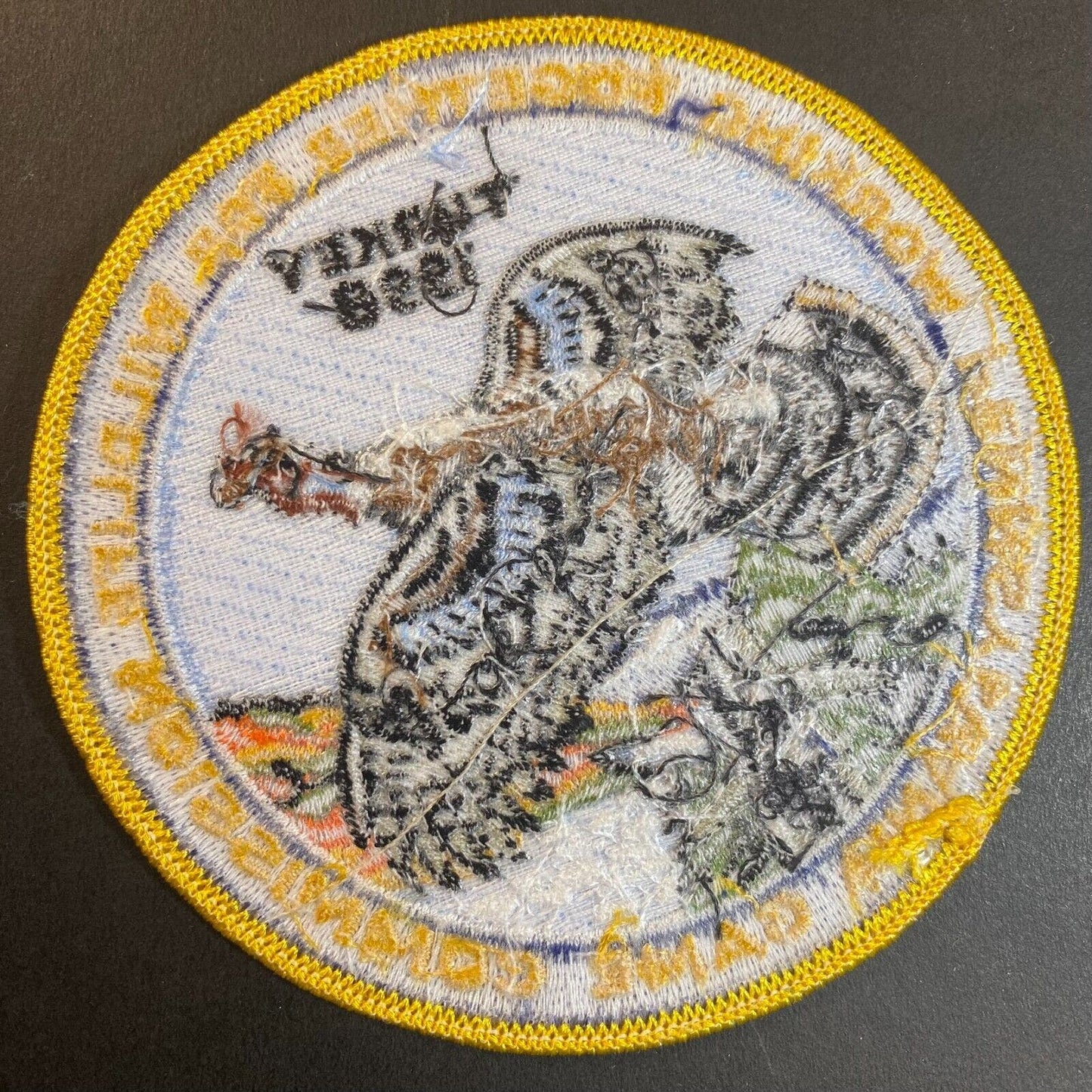 PA Game Commission Turkey 1998 Wildlife Embroidered Patch 4" NOS VGC