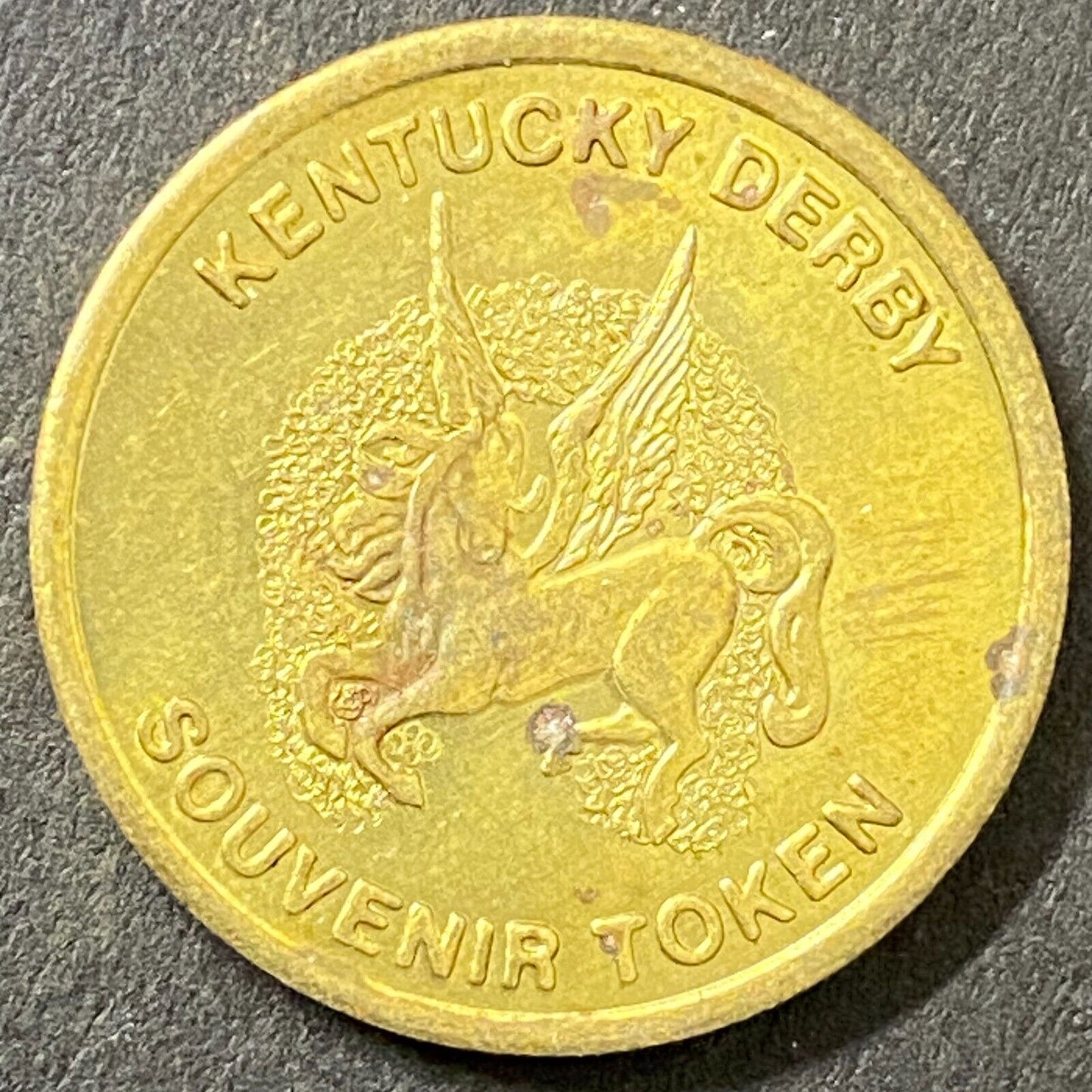Kentucky Derby Souvenir Token Louisville Kentucky Horse Head 23mm (#4)