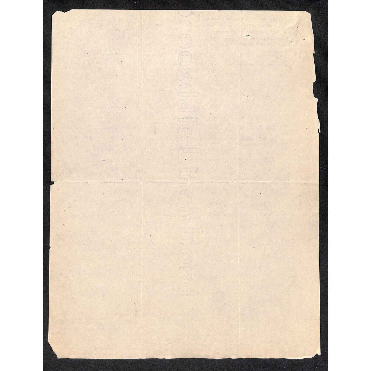 National Insurance Information Bureau 1904 Letterhead to CRI&P Ry