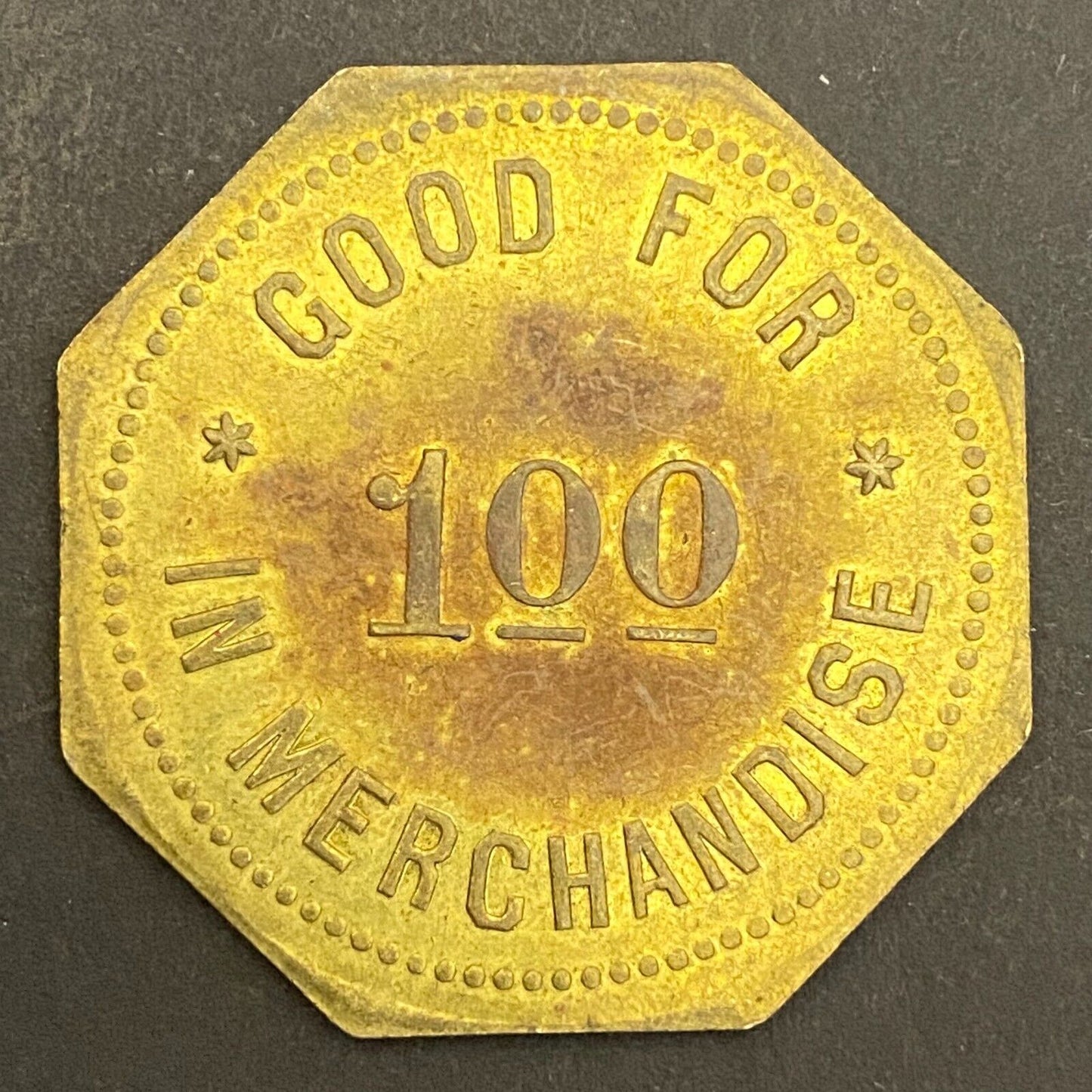 Bye & Company Taswell, IN G/F $1 in Merchandise Token 36mm (Gen Store?*) (#3)