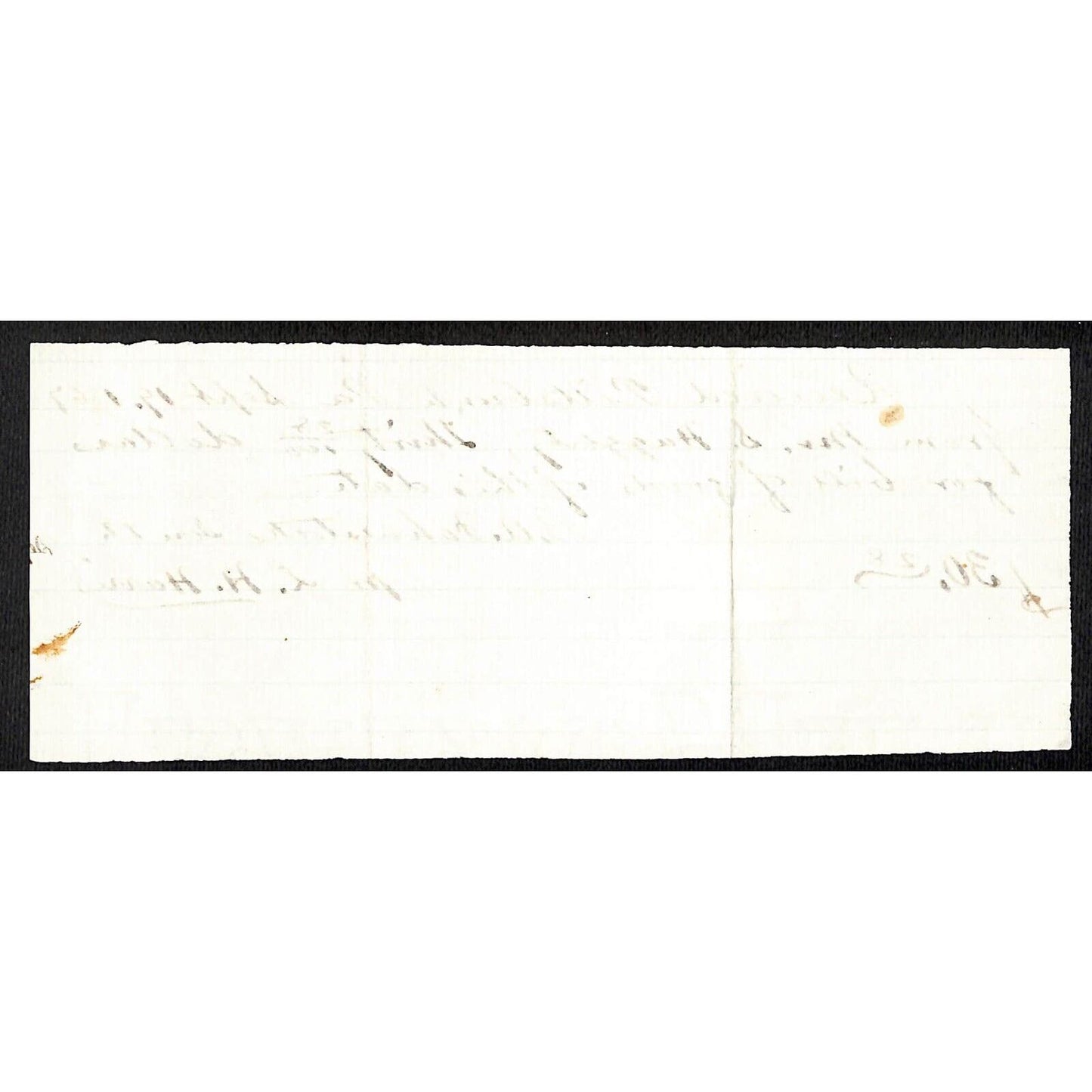 1867 Mr. S. Haggerty Phila. Receipt for Bill of Goods L.H. Harris Tax Stamp