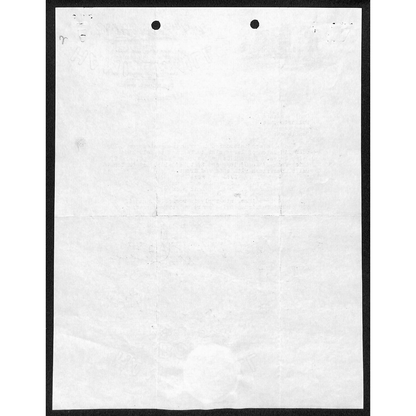 C.L. Percival Co. Des Moines, Iowa Butchering Tools 1938 TLS Letterhead