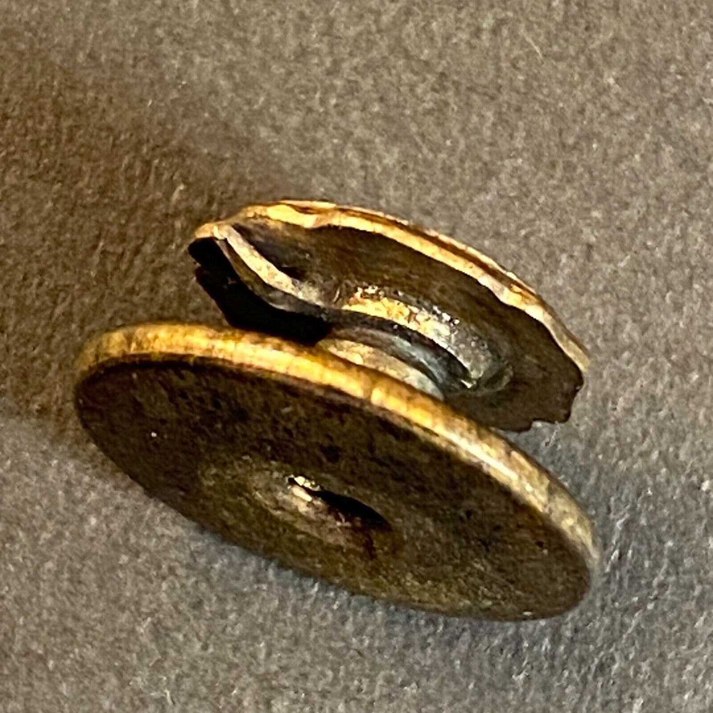 H&A MB A Union? Tiny Color Enameled Lapel Pin 11mm