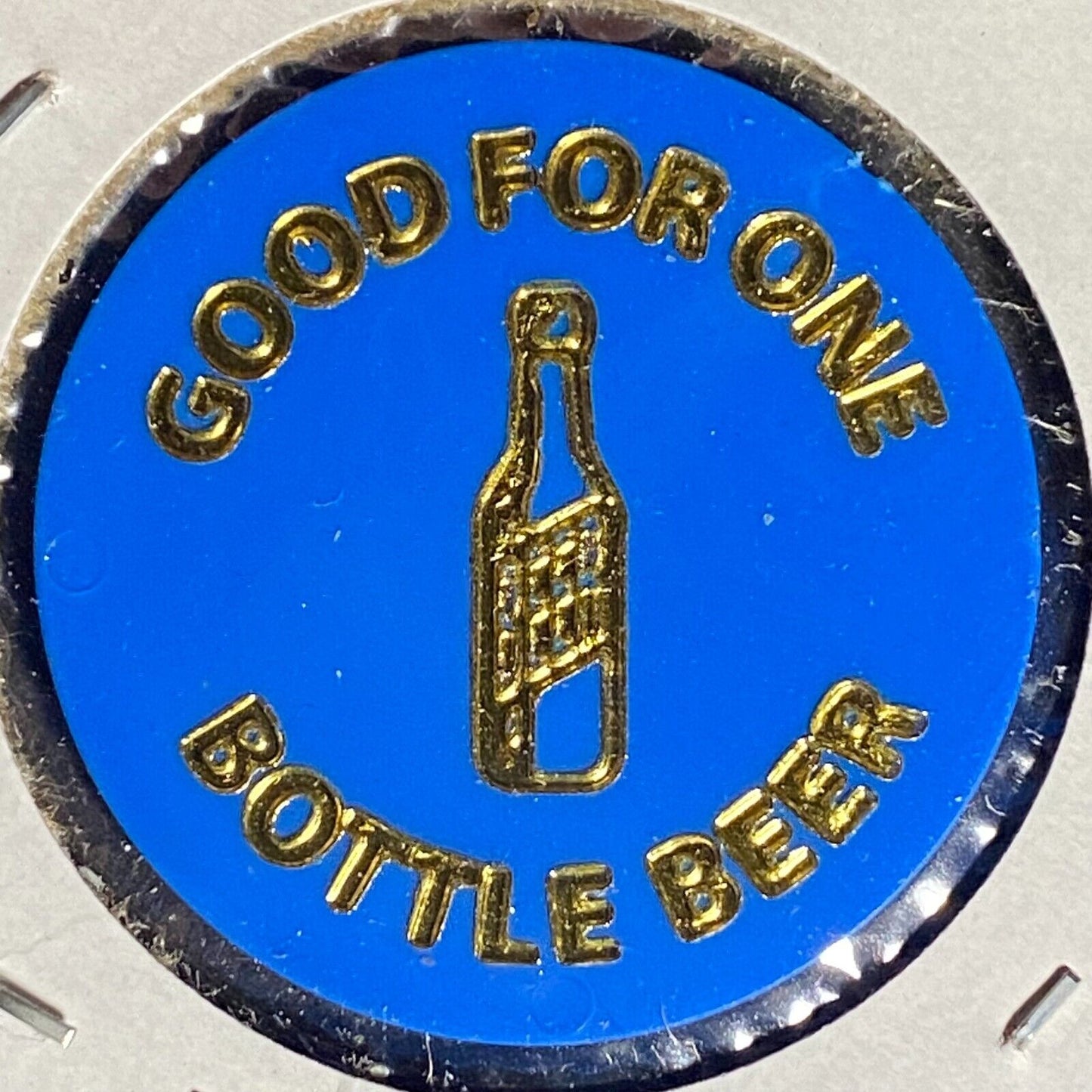 Brockway, PA VFW Post 7252 Plastic Drink Token G/F One Bottle Beer