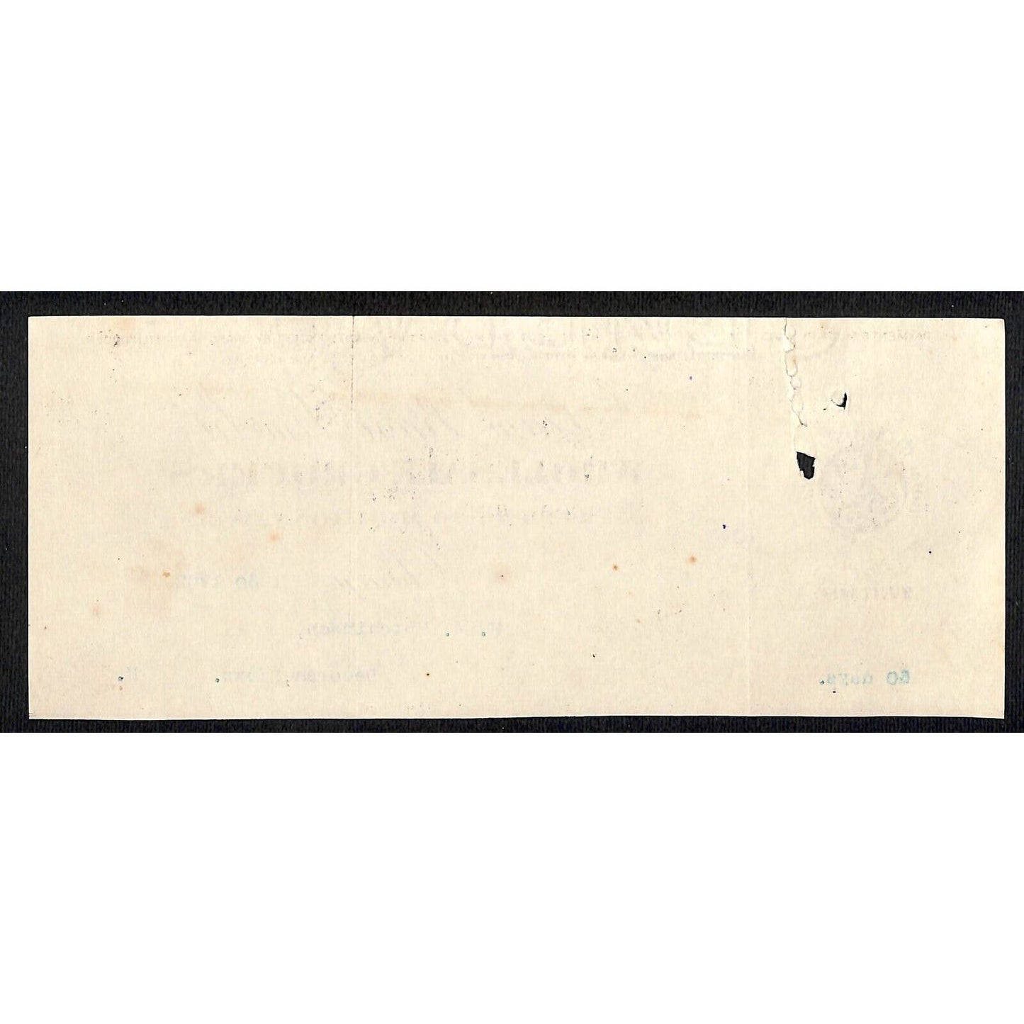 Deane Bros. & Lincoln Chicago Grocers Hutchinson Decorah, IA* Cut 1902 Billhead