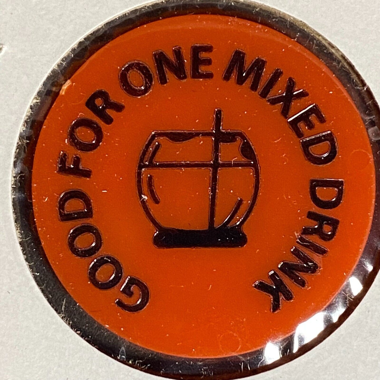 Bloomsburg, PA Paddock Cafe Plastic Token G/F One Mixed Drink (#2)