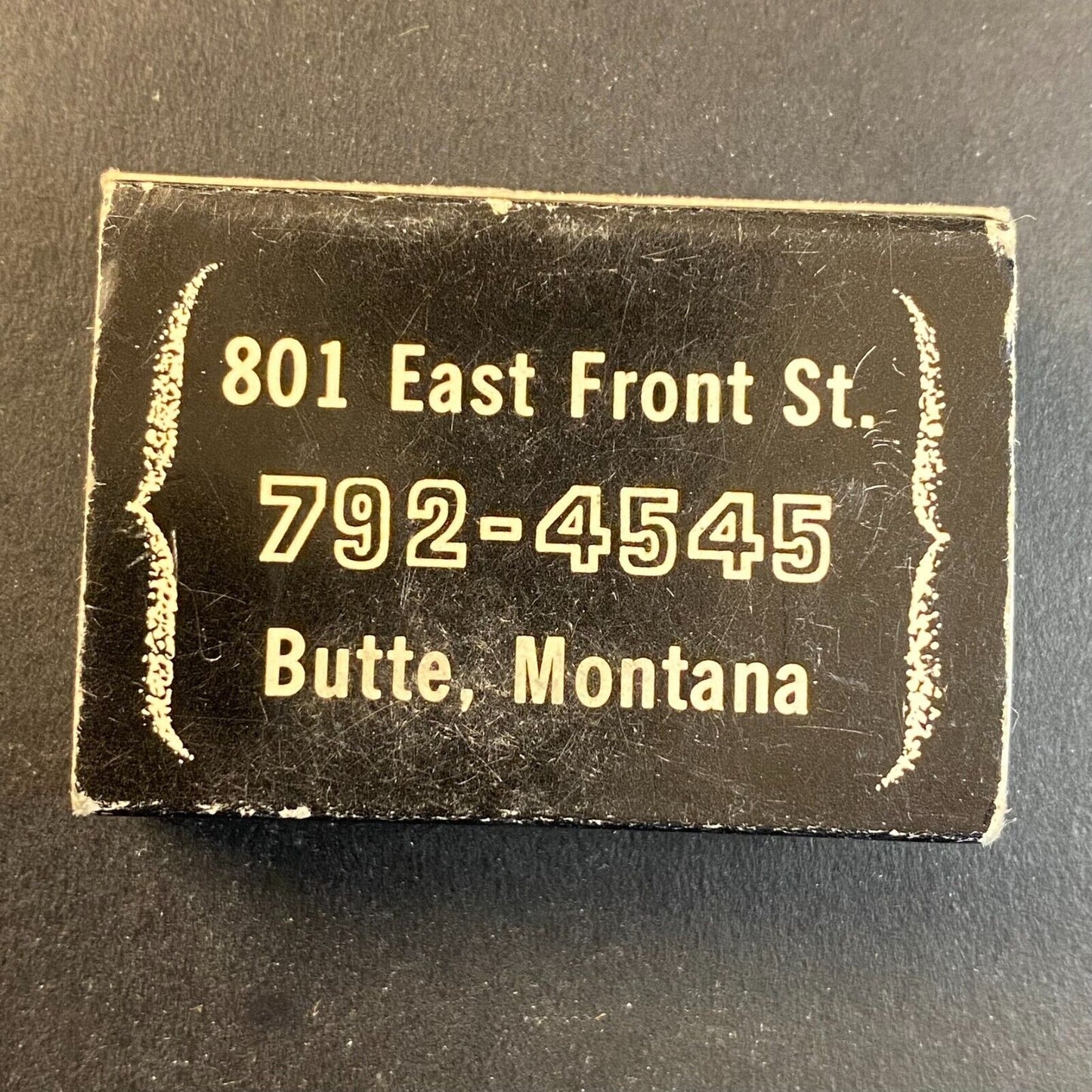 Shawn O'Farrell's Restaurant Montana c1978-80's Matchbox / Matchbook - Scarce