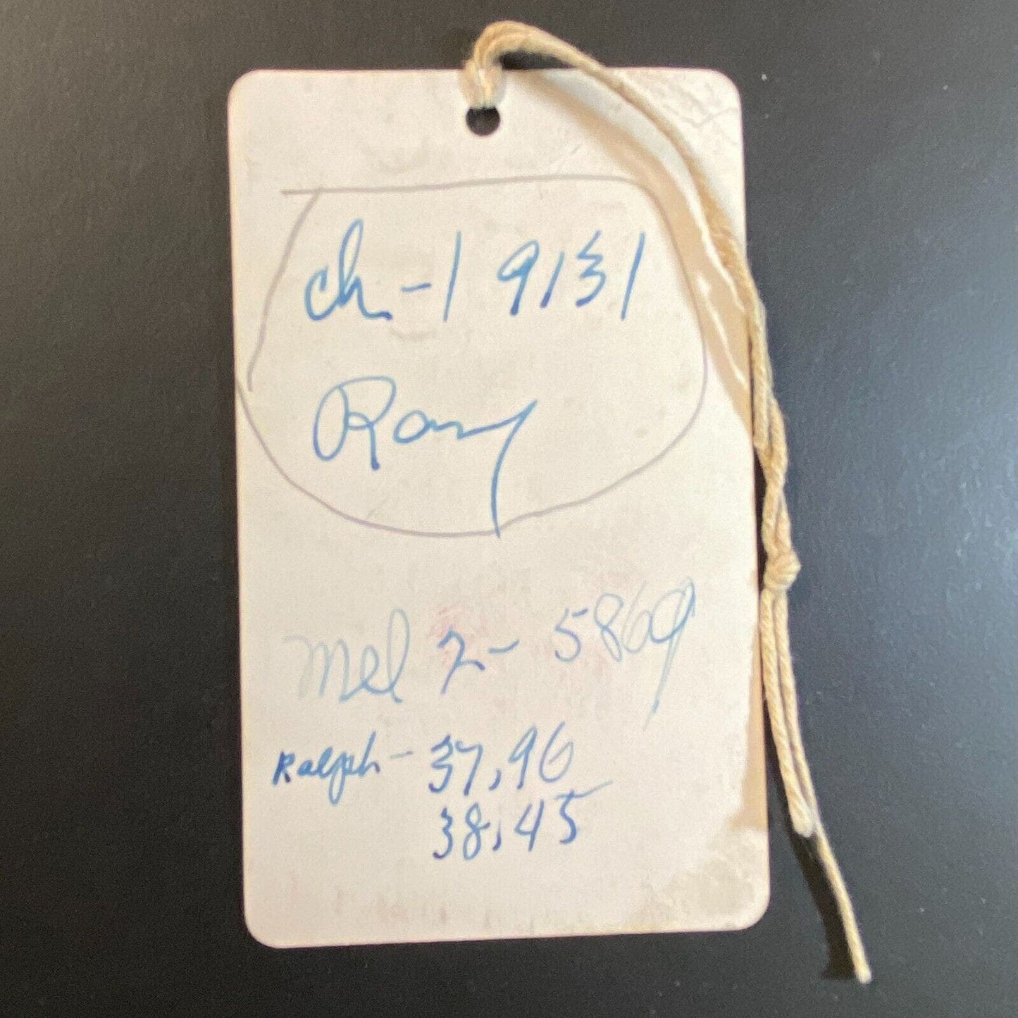 1958 Hoosier Hundred Auto Racing Pit Pass No. 60 VGC Scarce