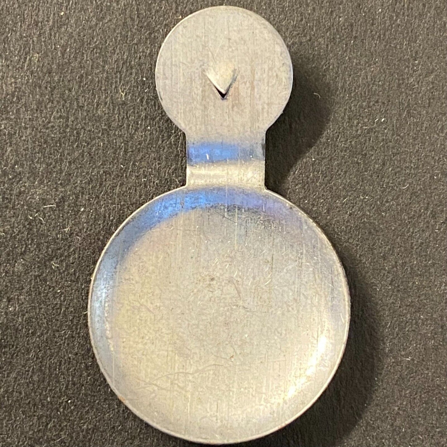 National Foundation for Infantile Paralysis Steel Fold Over Pin c1963 March Dime
