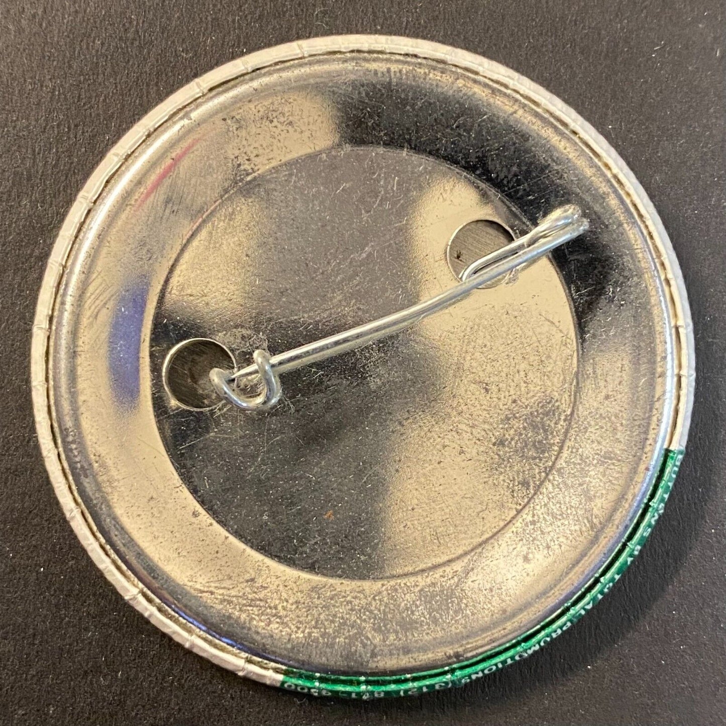 Highland Park "Just Say No" Drug Awareness c1980s Pinback 2 1/8"