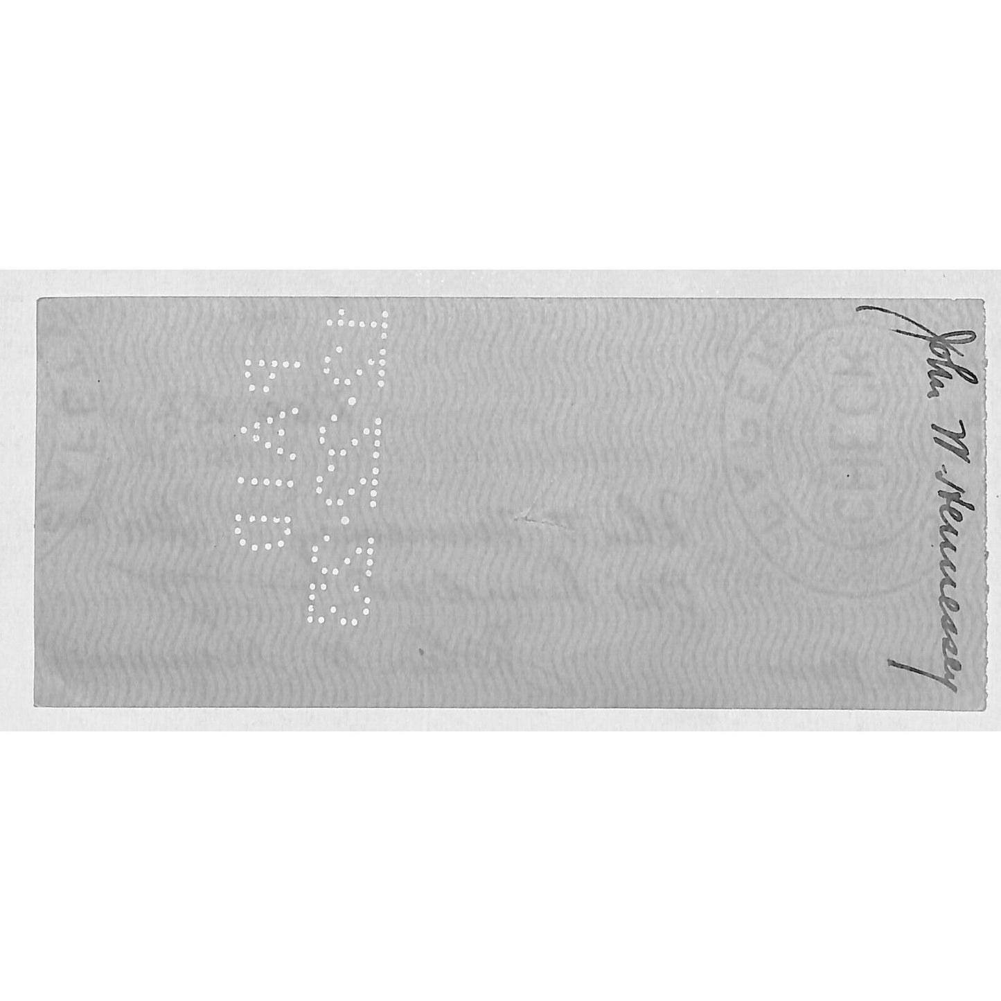 Lewisburg Trust & Safe Deposit Co. PA 1923 Bank Check w/ Vignette Scarce