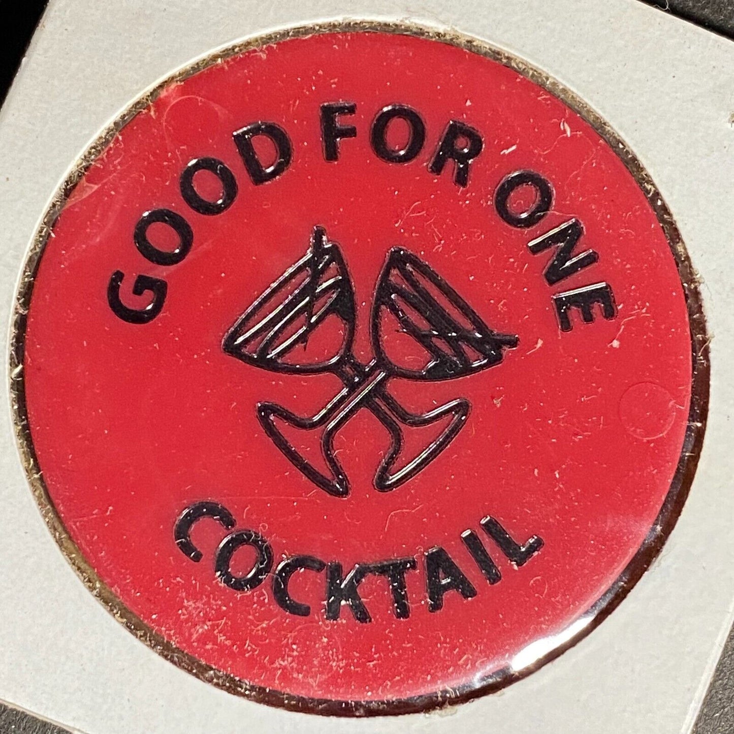 Bradford, PA V.F.W. Post 212 Plastic Drink Token "Good For One Cocktail"