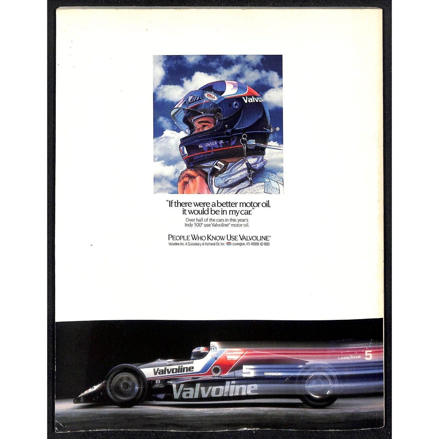 1990 Hungness Indianapolis 500 Yearbook Racing VGC 207pp 1lb 5oz