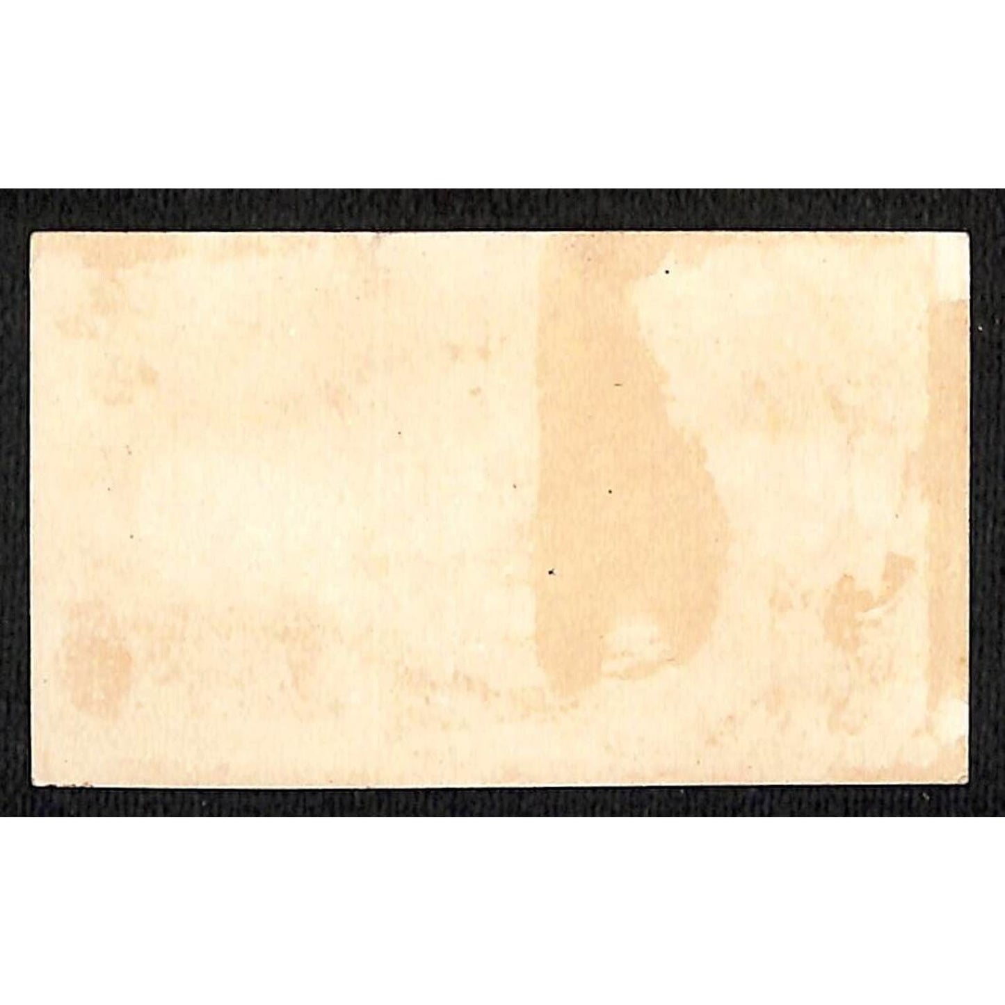 Happy New Year Victorian Trade Card Floral Roses Black VGC