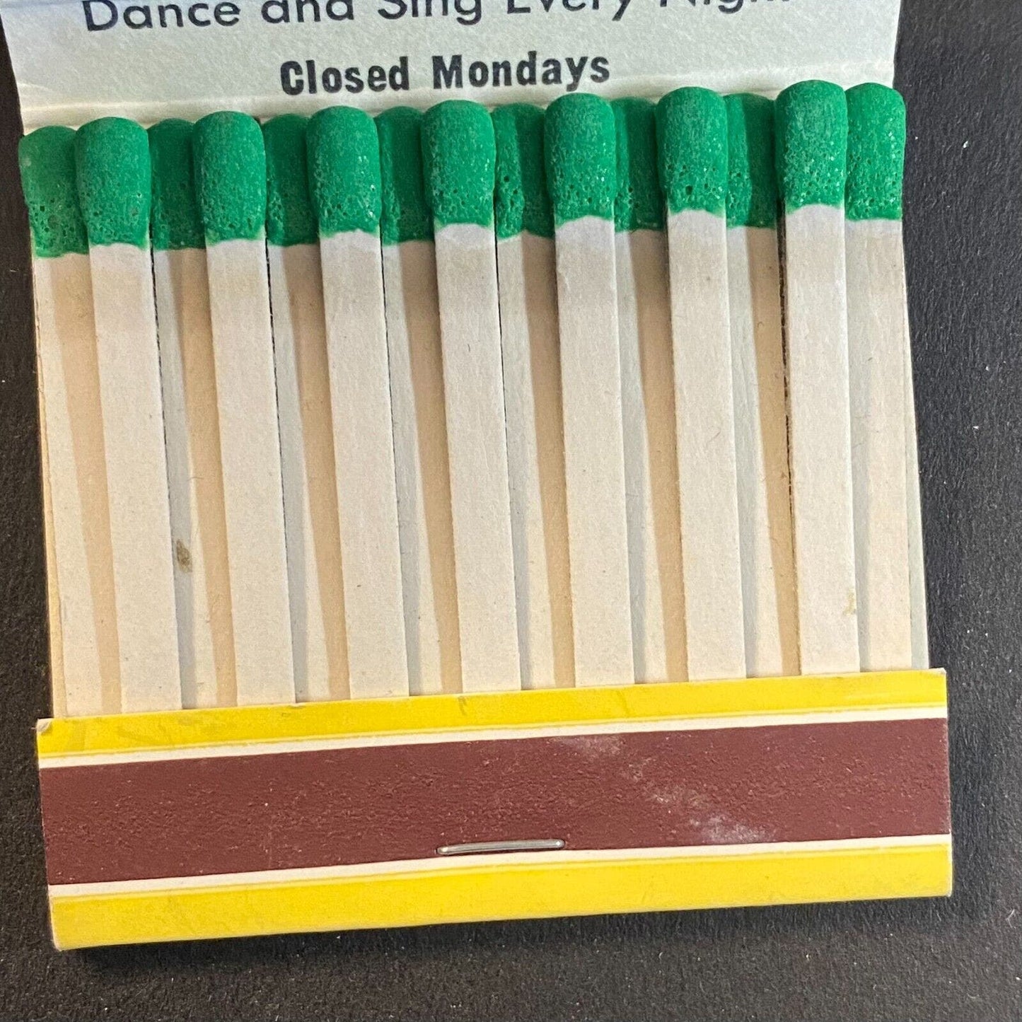 The Arc Restaurant Glenview, IL c1965-73 Full Matchbook Scarce VGC
