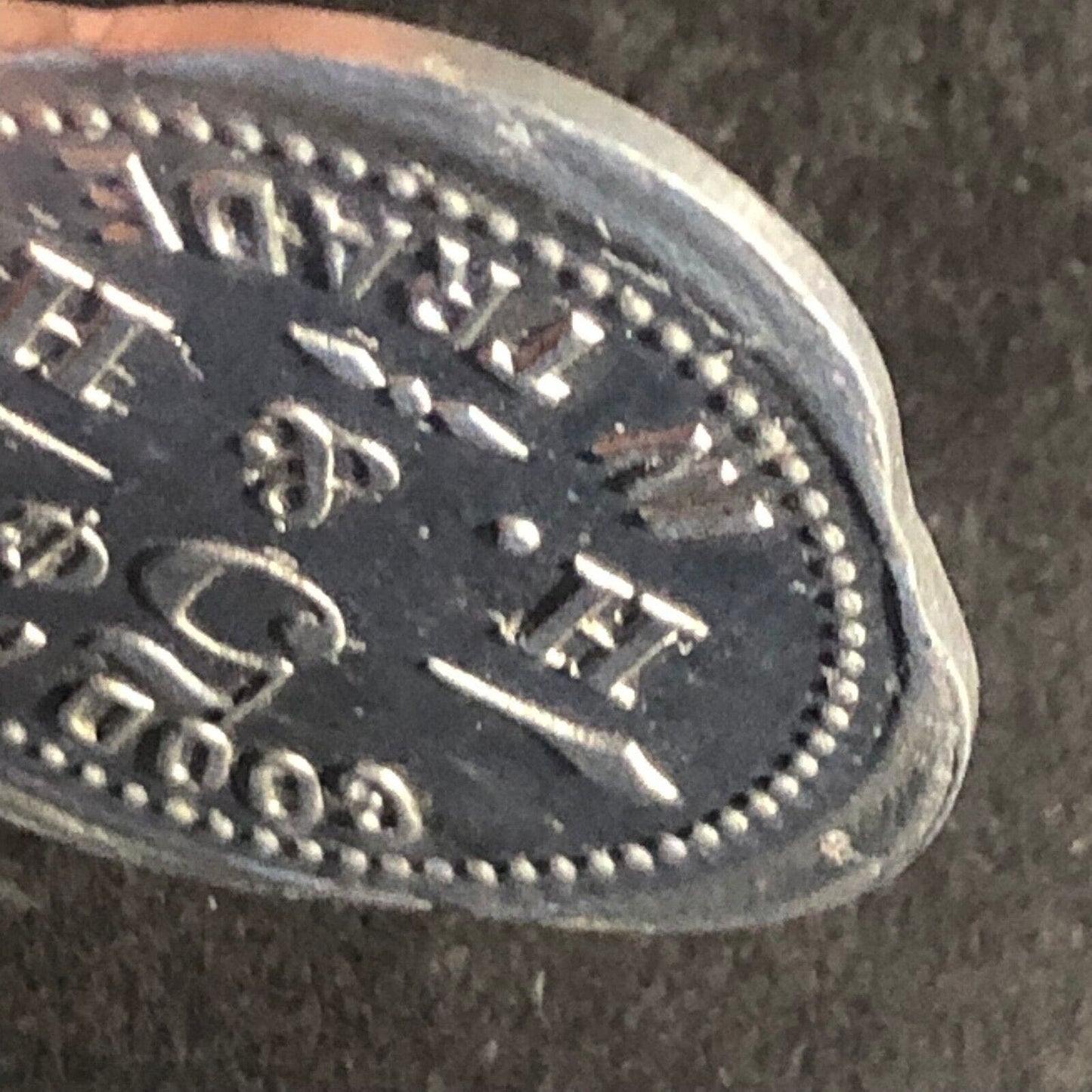 H & H G/F 5c Alum Scalloped Token 24.9mm Scarce (Unknown)