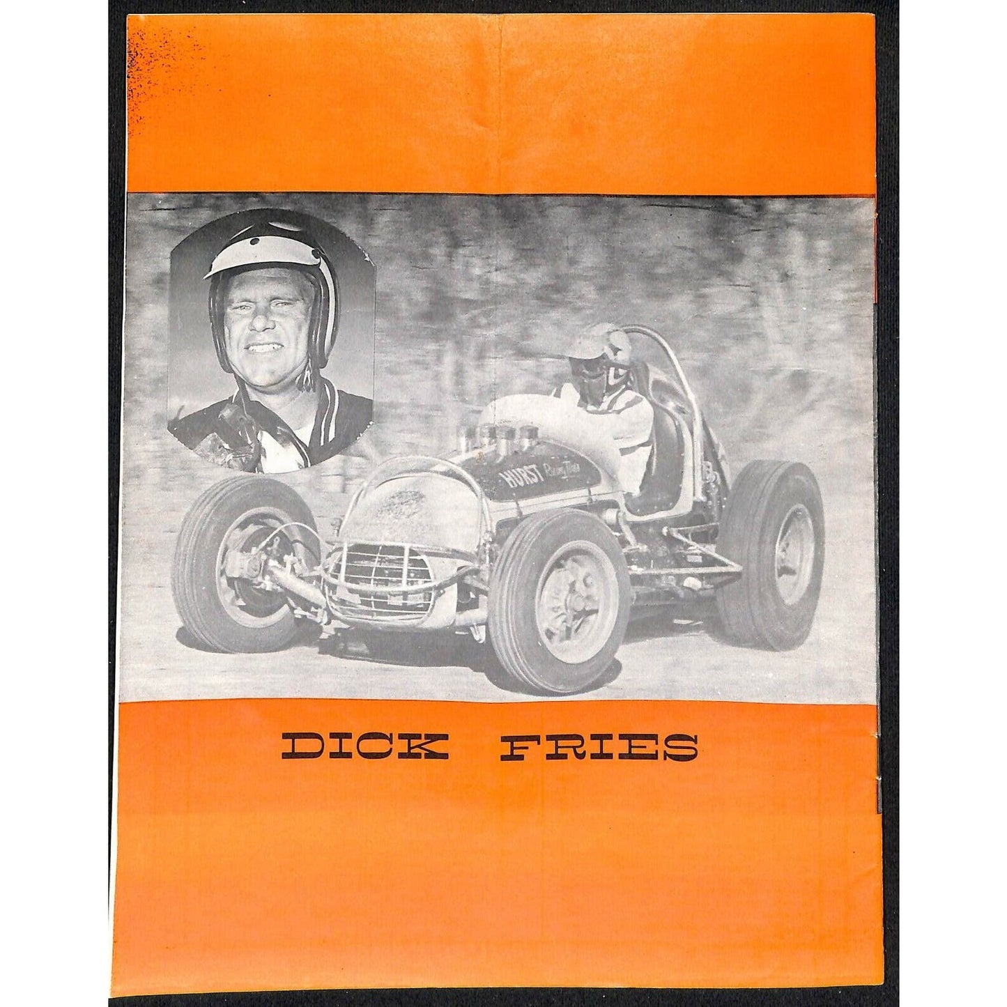 Scarce 7/20 1966 Sprint Car Auto Racing CRA Program Ascot Park Gardena, CA 16pp.