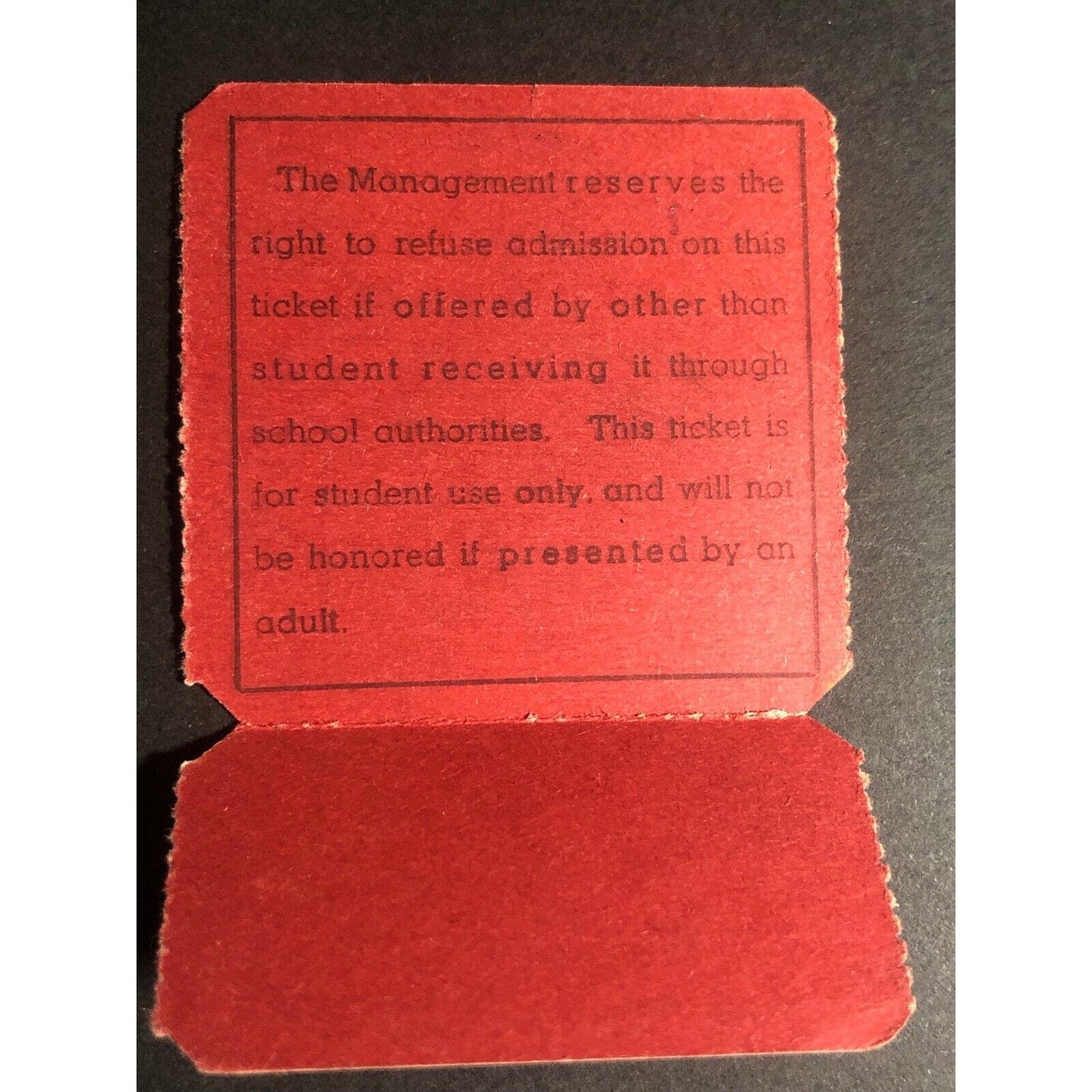 Los Angeles County Fair Pomona 1961 Student Ticket - Porky Pig