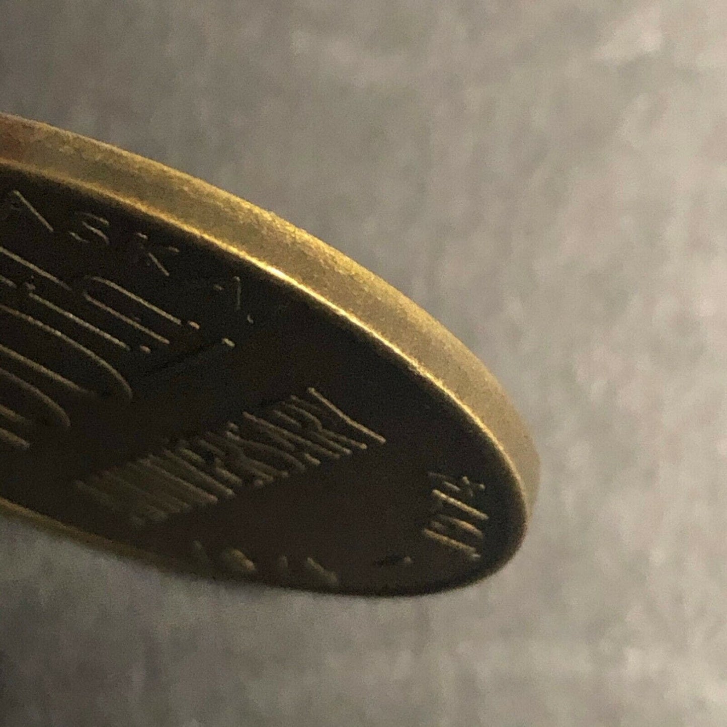1974 40mm .8oz Bronze Colored Creighton Nebraska Centennial Medallion
