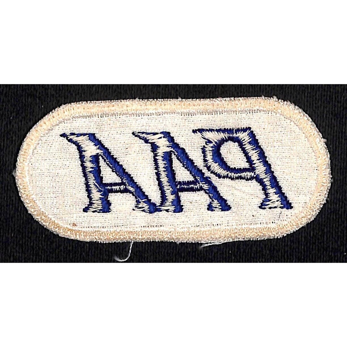 Pan American Airways PAA Embroidered Cloth Patch Vintage NOS 3 1/2" c1944-55