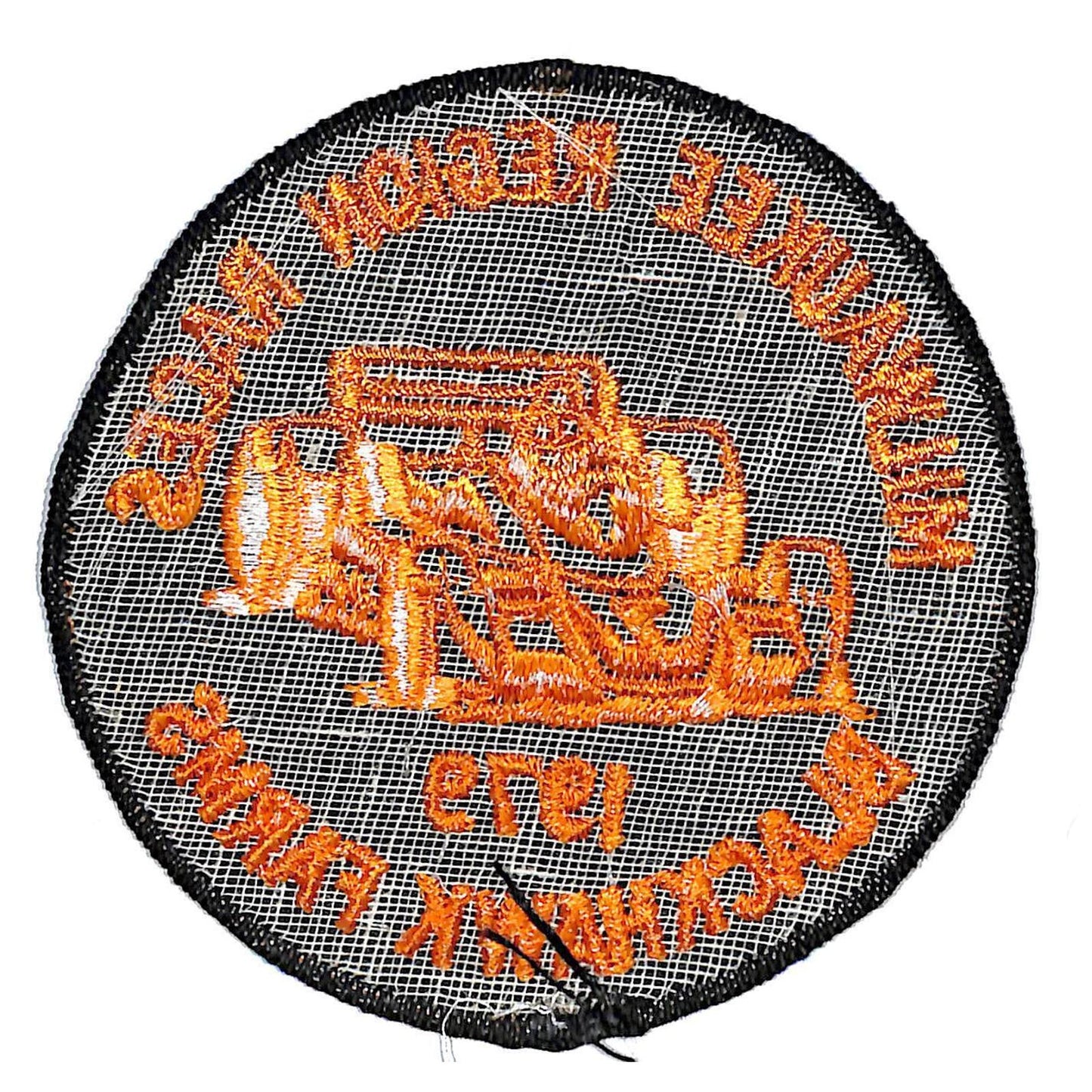 1979 Blackhawk Farms Milwaukee Region Races Vintage Embroidered Patch Racing VGC
