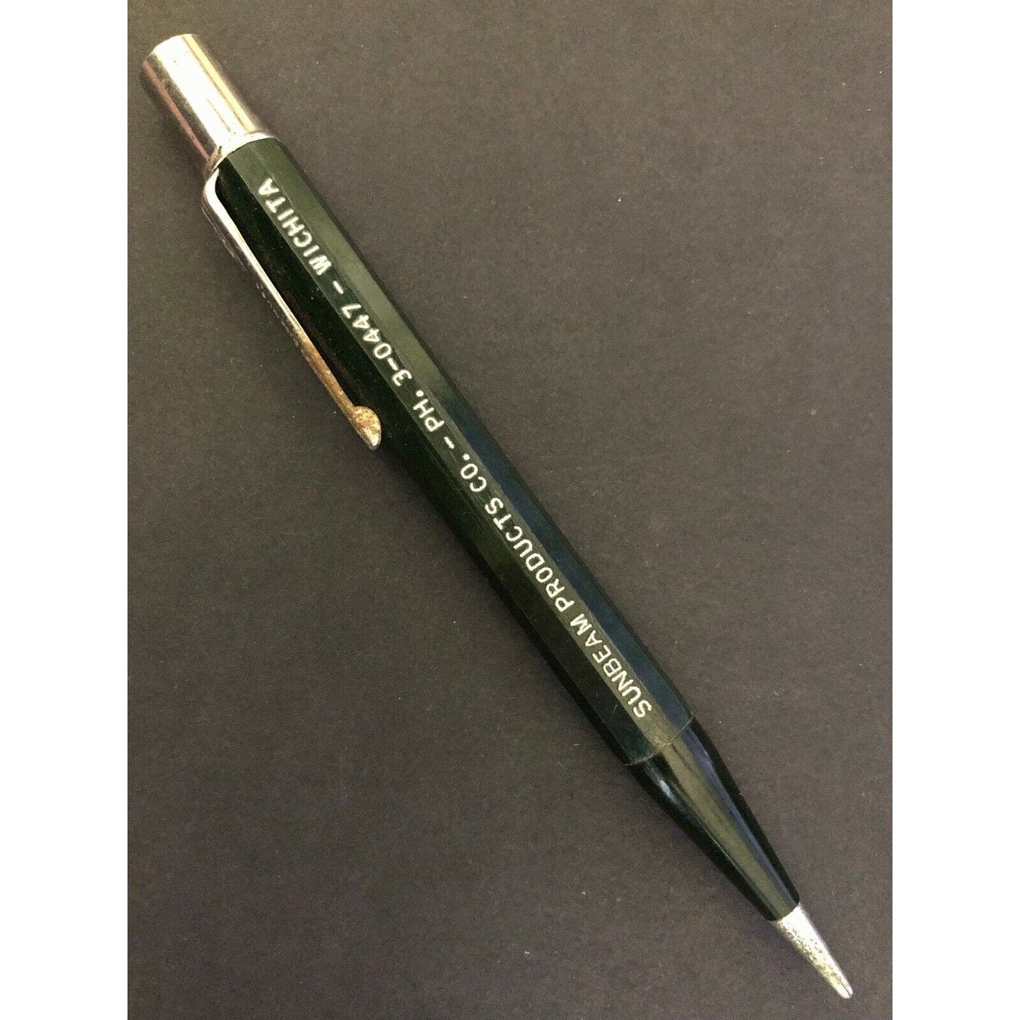 c1940's-50's Sunbeam Products Co. Wichita Mechanical Advertising Pencil
