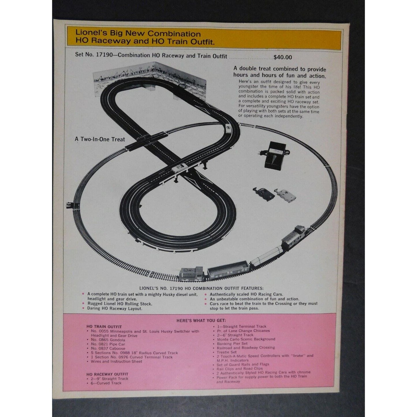 Original 1965 Lionel Trains Toys Catalog 39pgs VGC