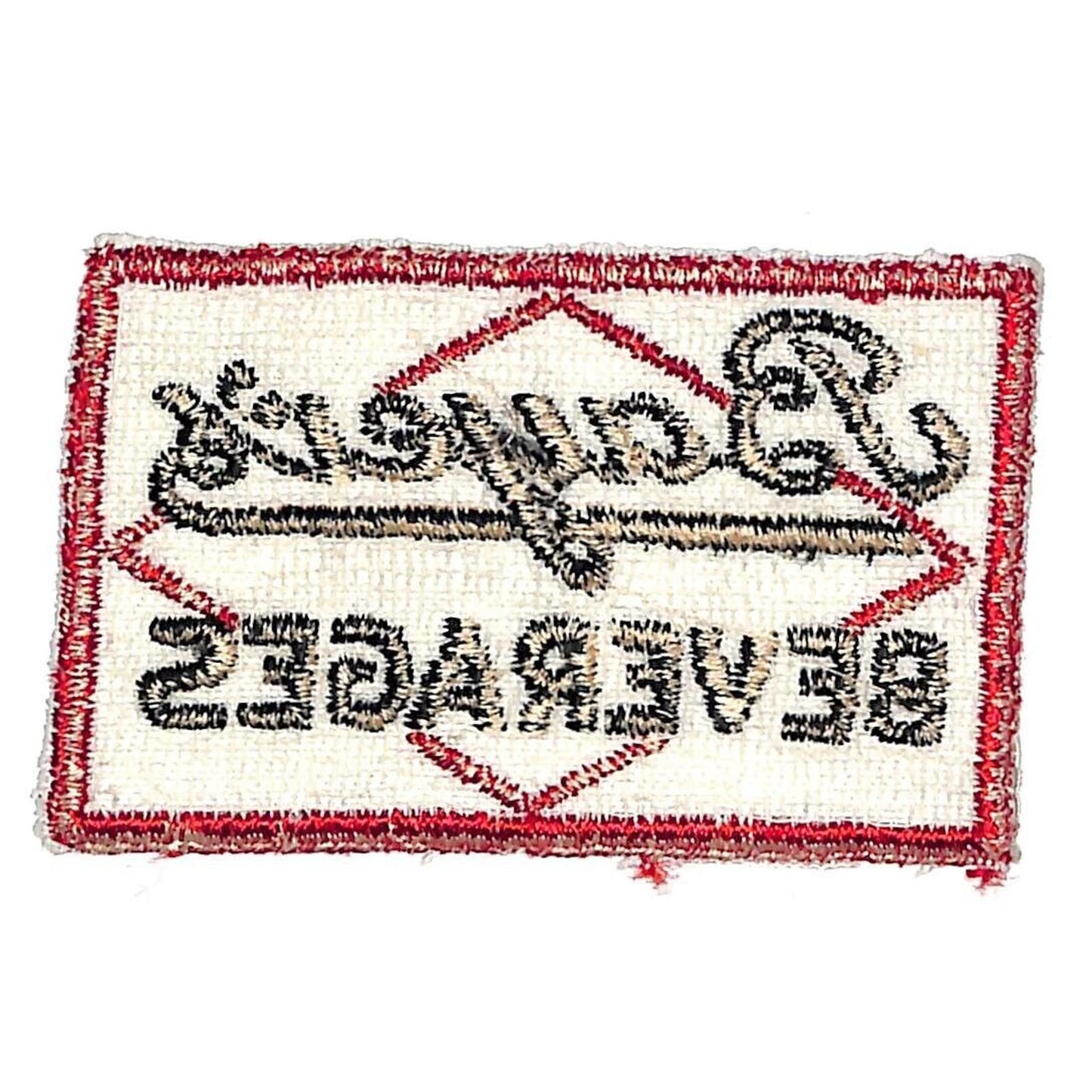 Bayer Beverage Company Embroidered Soda Patch c1960's Scarce VGC