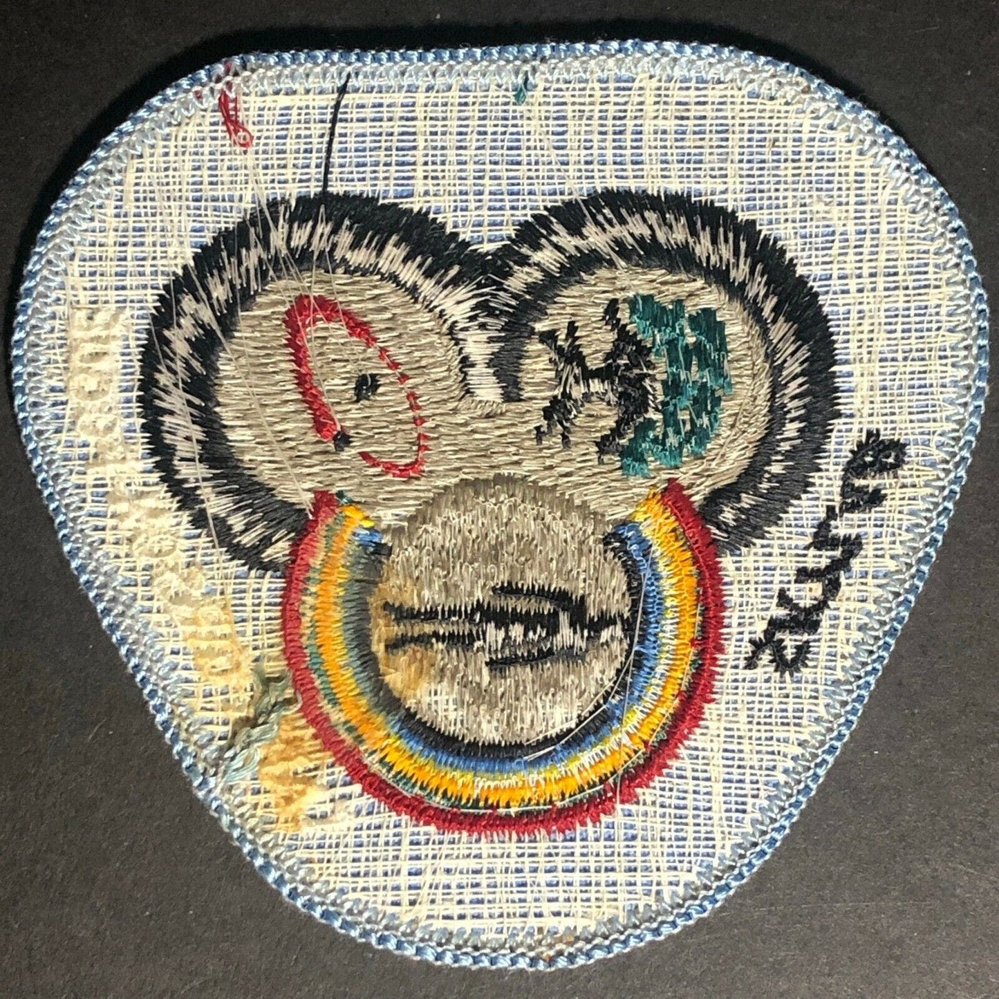Vintage NASA Skylab 4 SL-4 Carr Gibson Pogue Embroidered Patch 3"