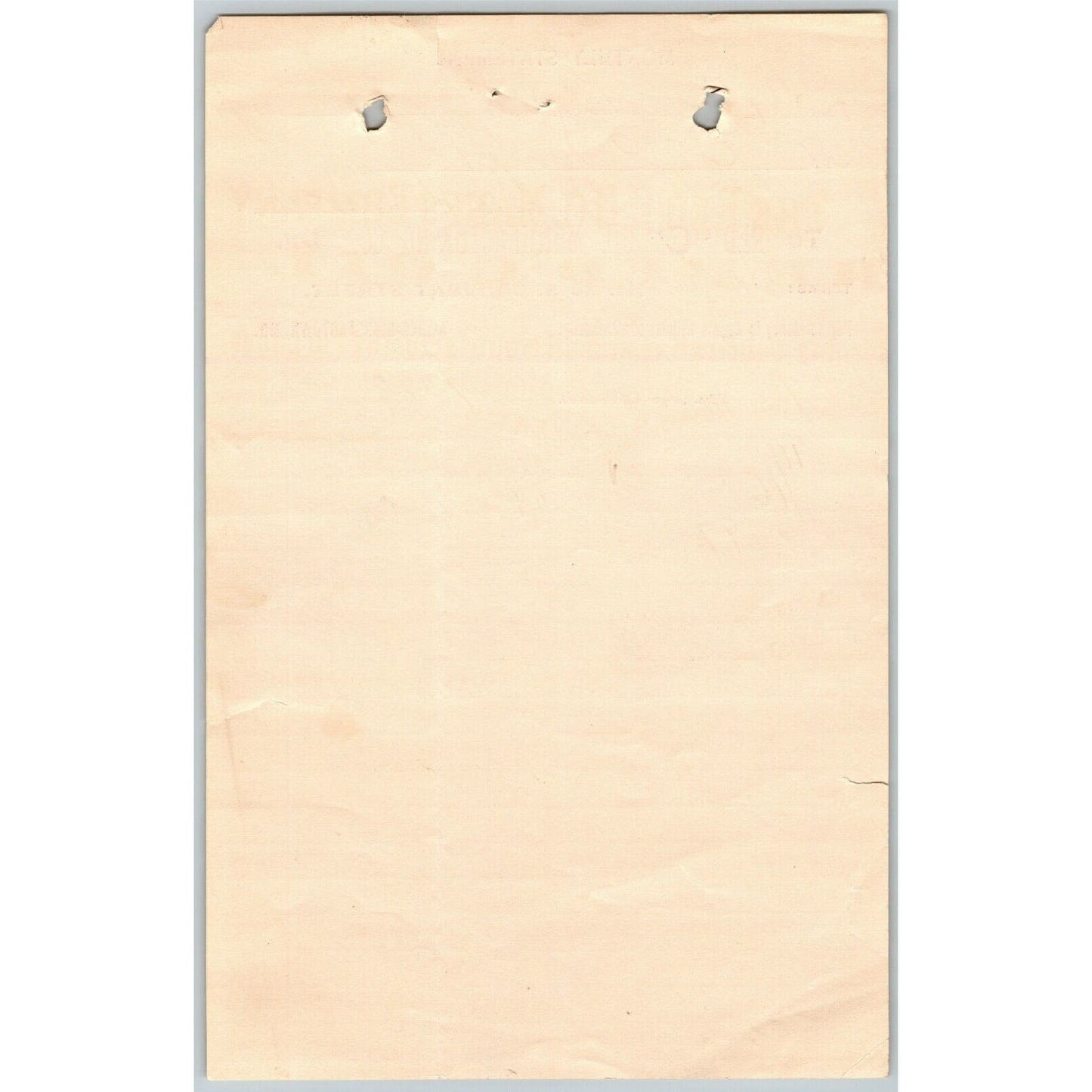 1897 Letterhead Statement Red "C" Oil Mfg. Co. Baltimore - Ephraim Baker*