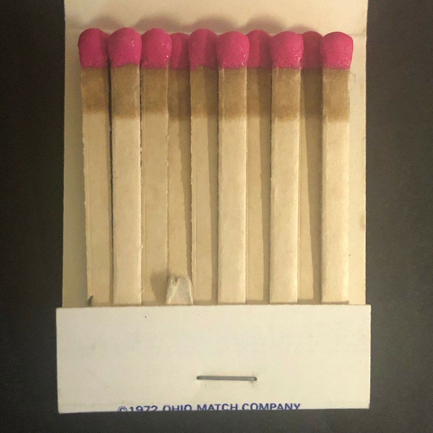 Vintage 1972 Full Matchbook "Vote" Patriotic Red White Blue