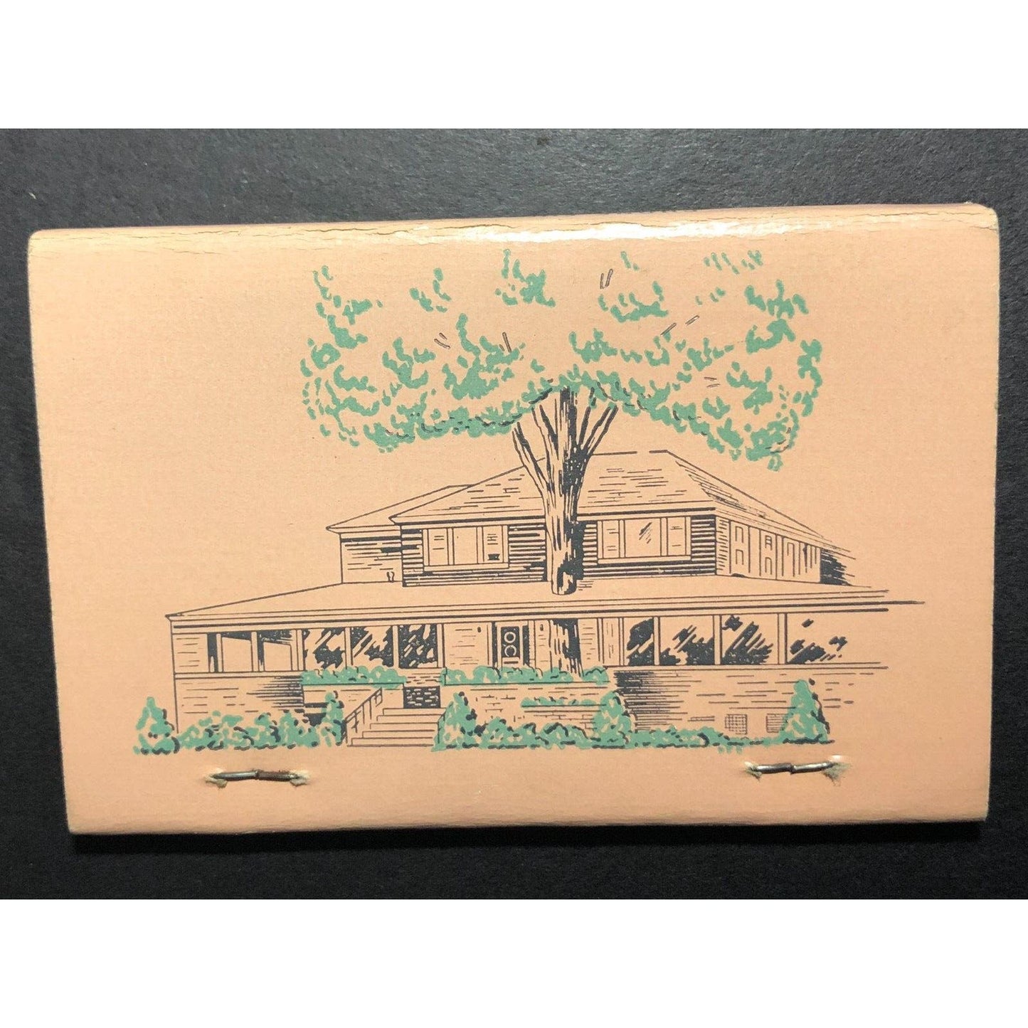 Airdome Lounge Restaurant Broadview, IL Near Full (-2) Matchbook c1960's Scarce