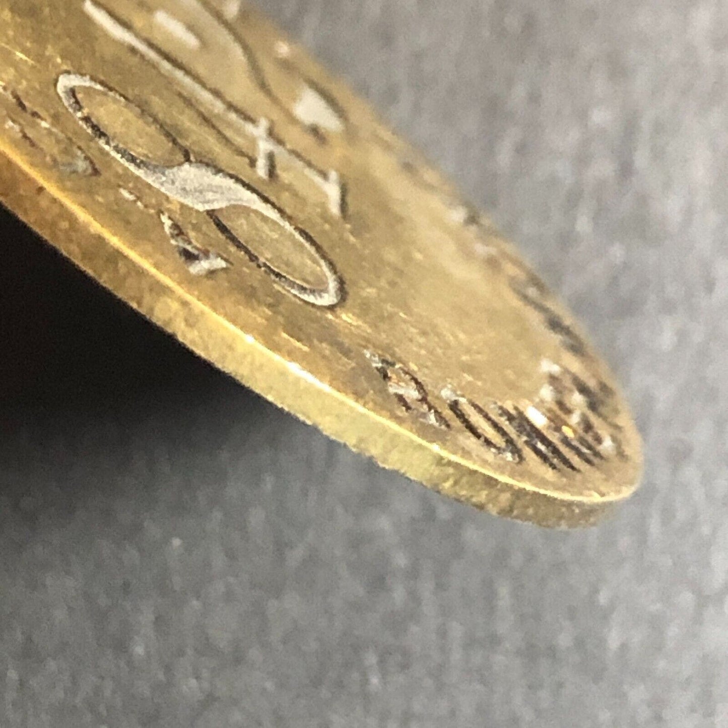 Anaconda Copper Mining Co. Bonner, MT Saw Mill Brass Tool Check Tag 32.5mm #842