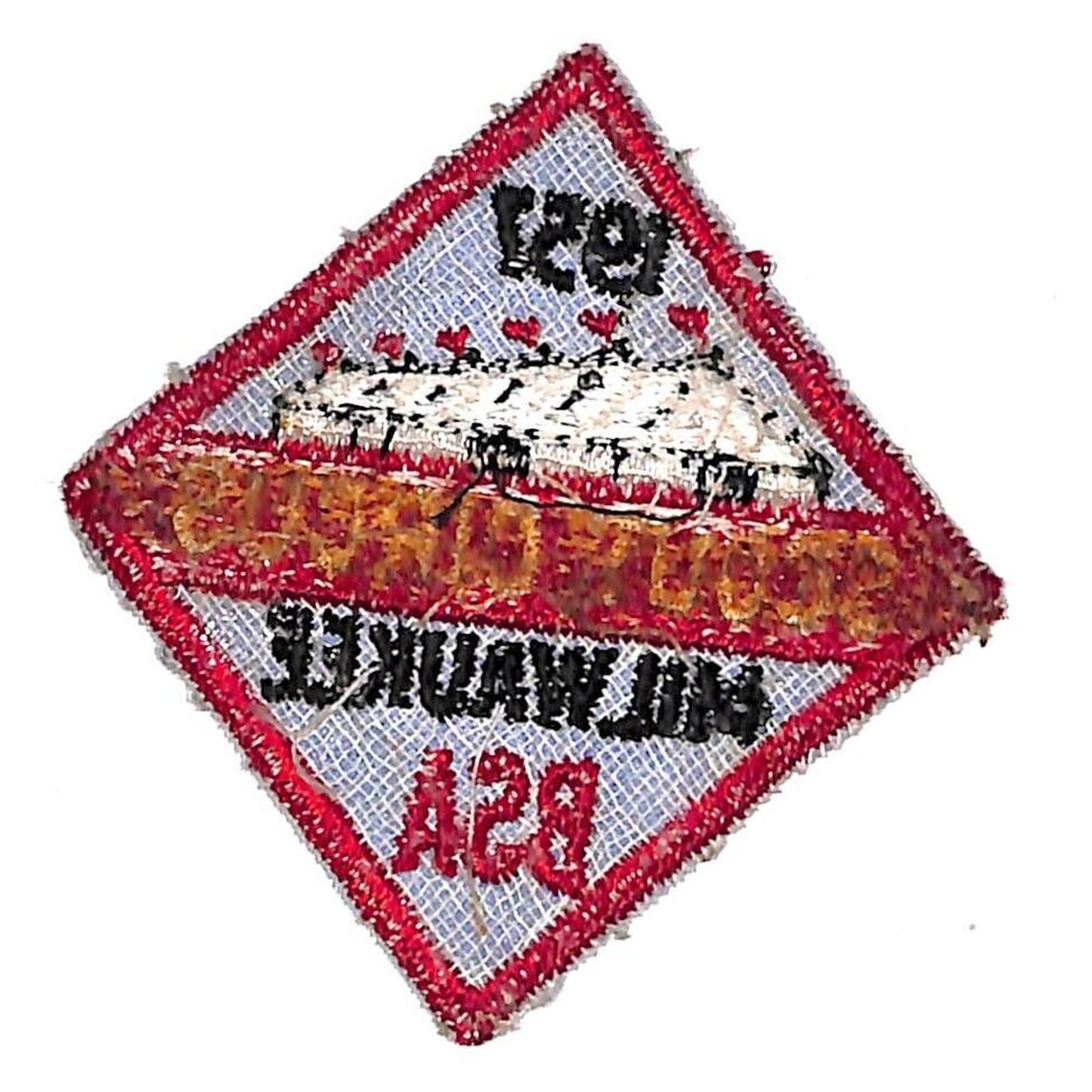BSA Patch Scout Circus 1957 Milwaukee BSA Big Top VGC Scarce