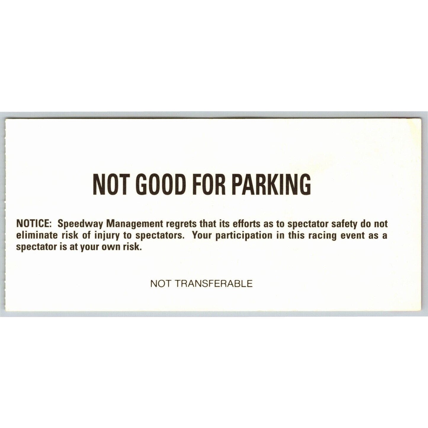1998 Indy 500 Practice Day Hulman Terrace Ticket Stub IMS Indianapolis - RT