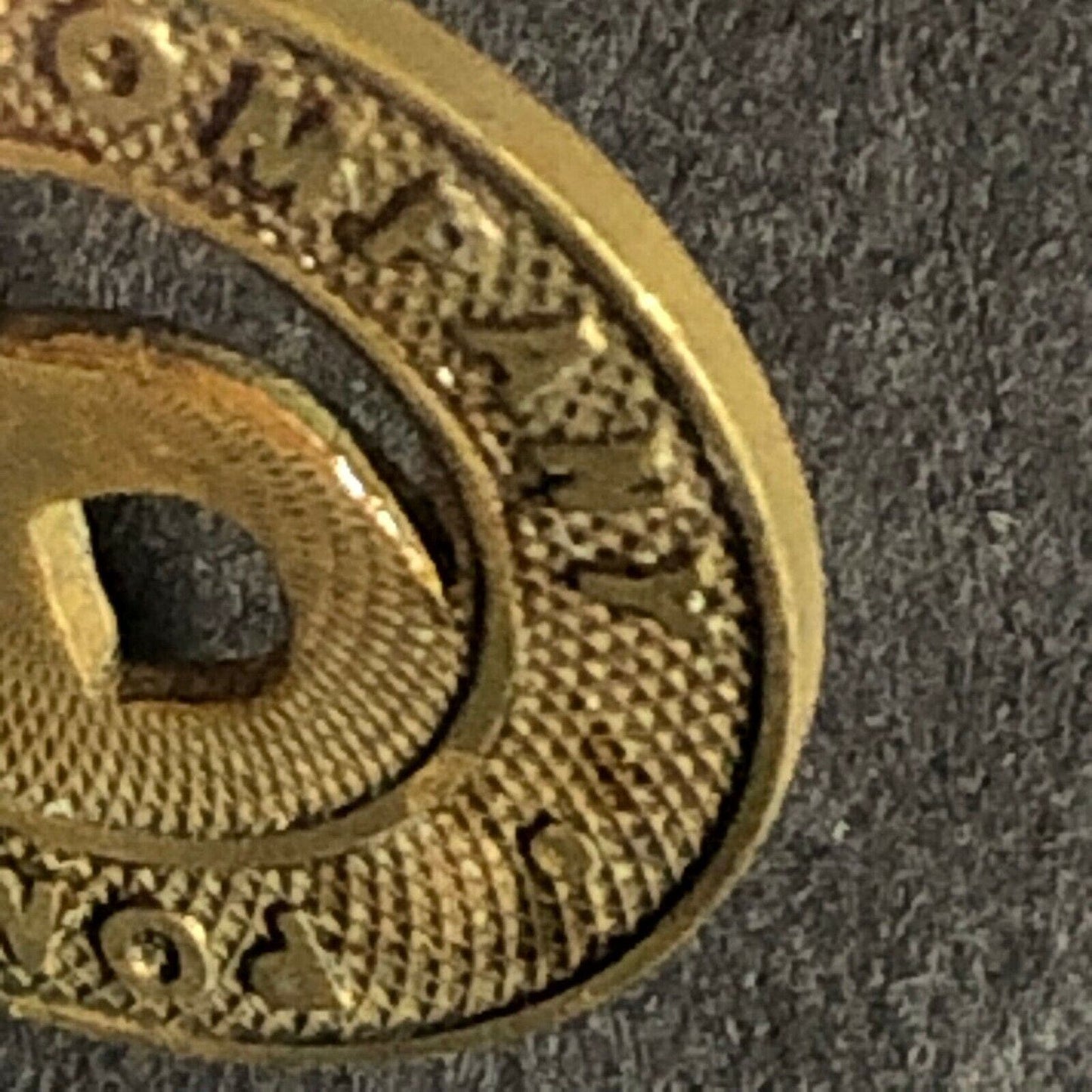 Scarce Ponca Transit Co. Oklahoma Brass G/F One Fare Token 16mm