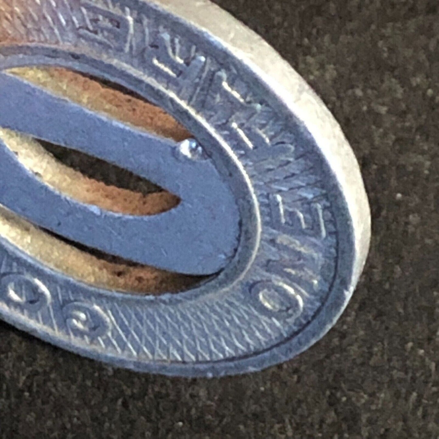 DeBolt Transit Co. Homestead, PA Alum. G/F One Fare Token c1954 19mm