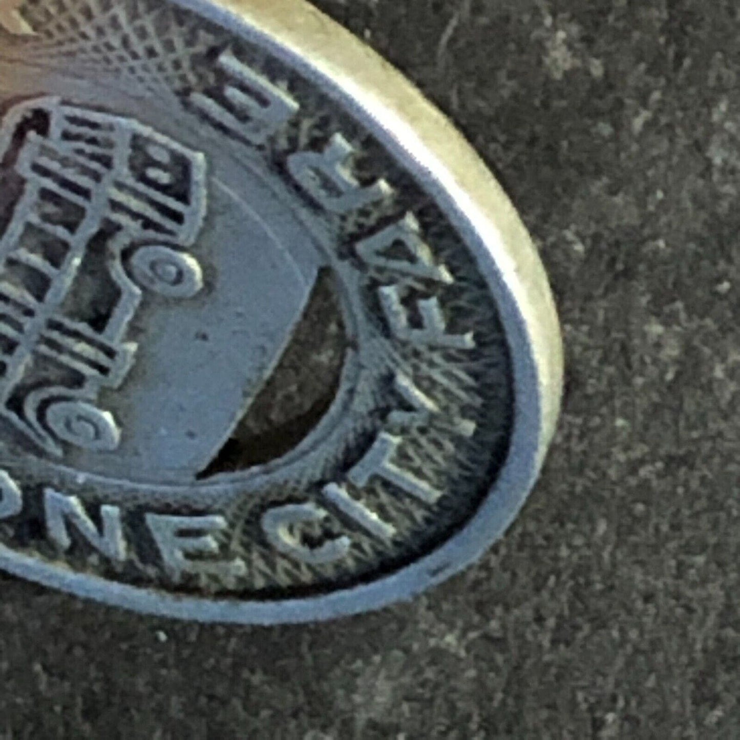 Eau Claire Transportation (Wisconsin) WM G/F One City Fare Transit Token 16mm