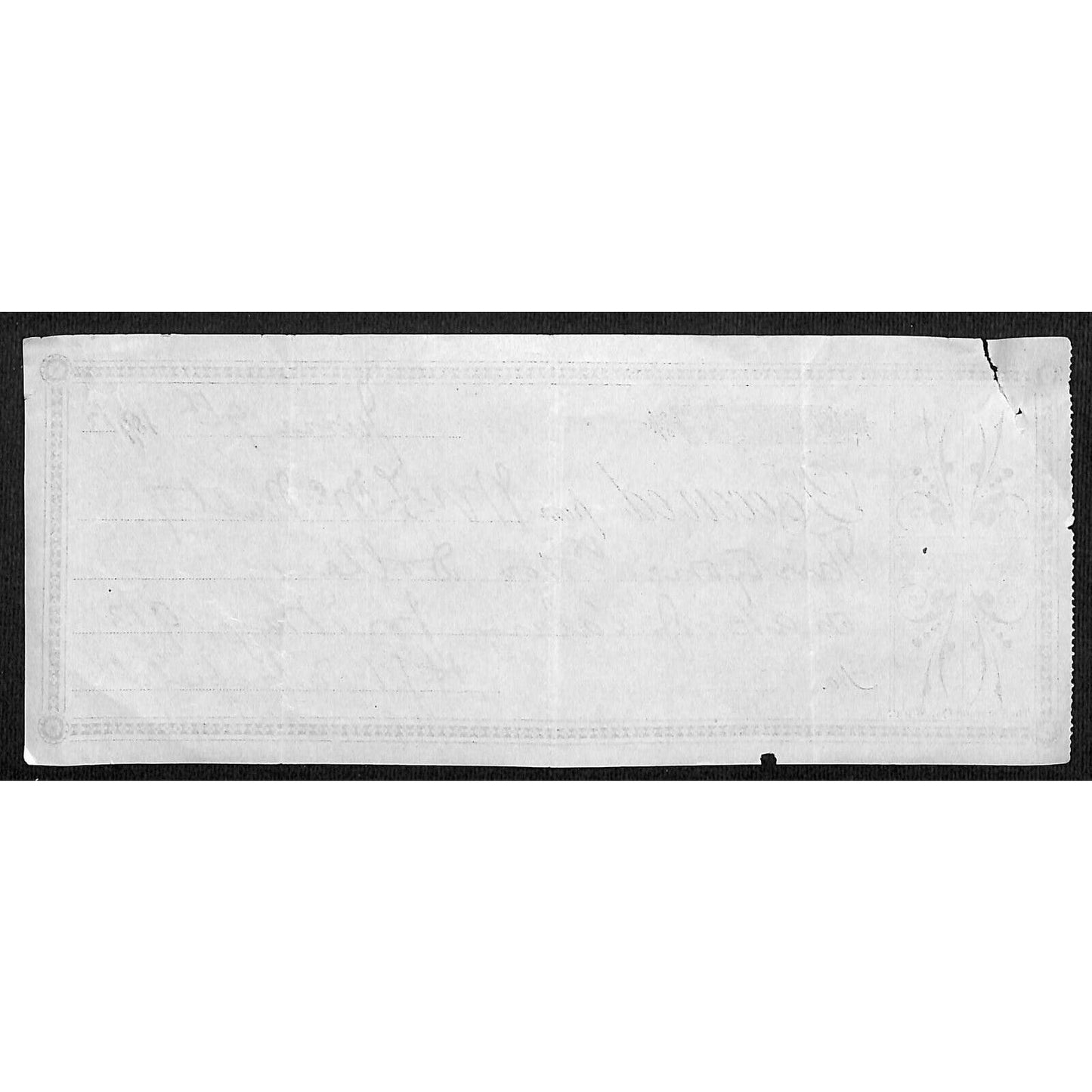 Montana 1913 $7.80 Payment Receipt for Salary - Mrs. McNulty