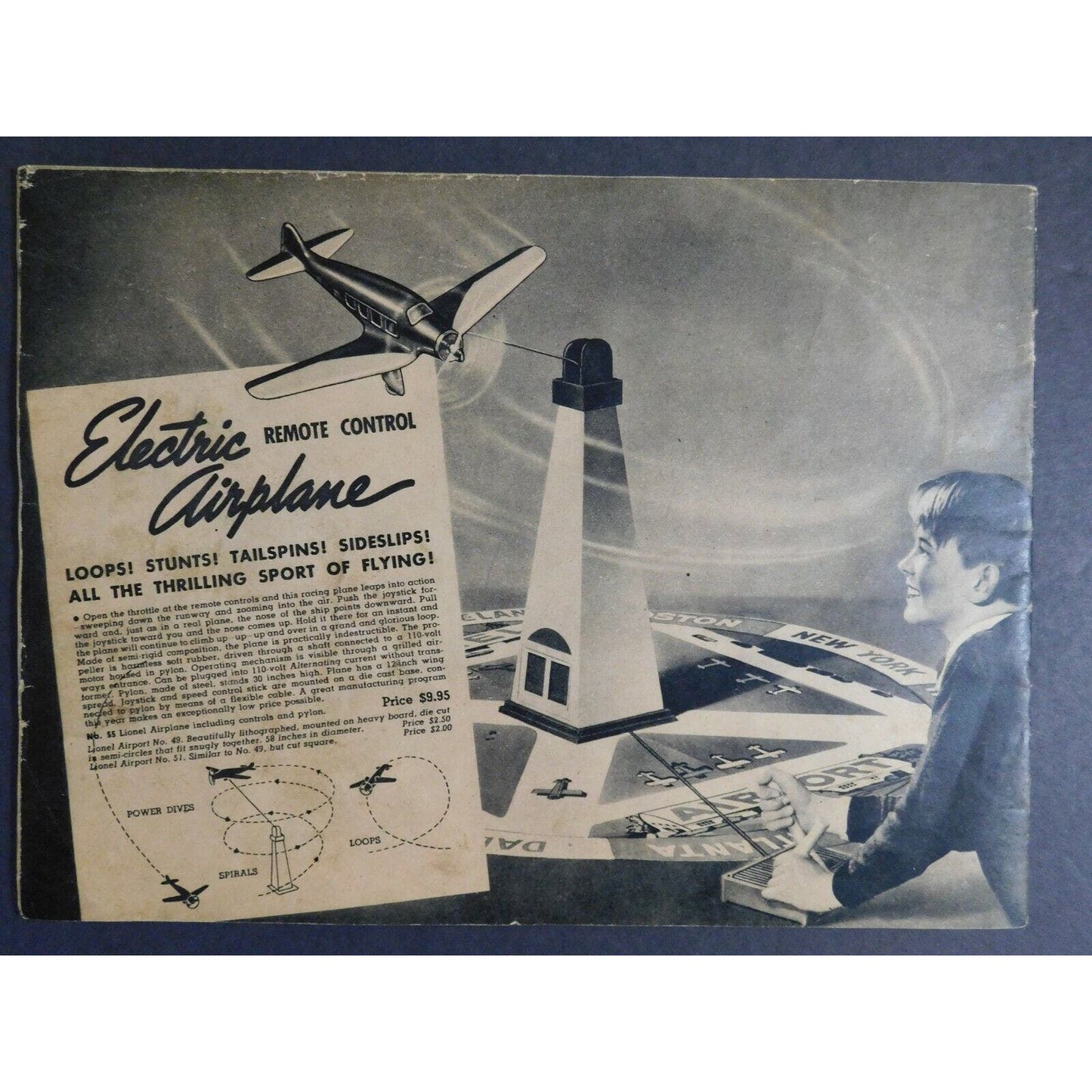 Scarce Original 1938 Lionel Electric Trains Catalog 30 pgs. Gary Nelson Coll.