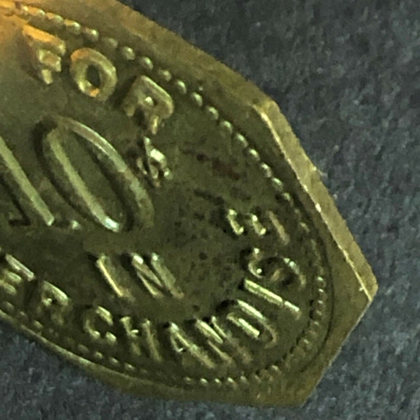 "J.D." Token G/F 10c In Merch. 22.4mm Octagon - Unknown / Maverick